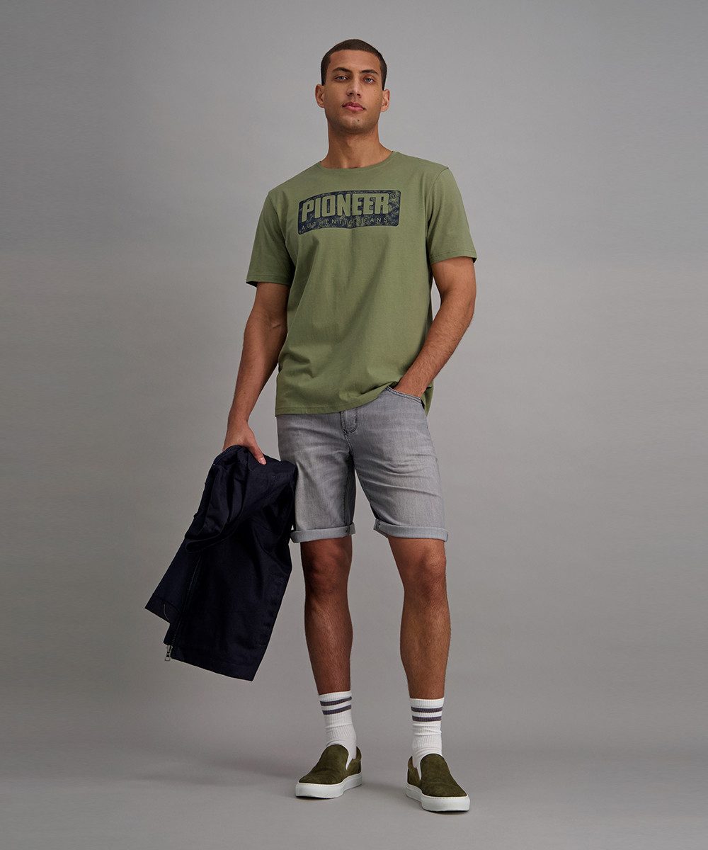 Pioneer Authentic Jeans T-Shirt mit Logo Print – Bild 4 von 5