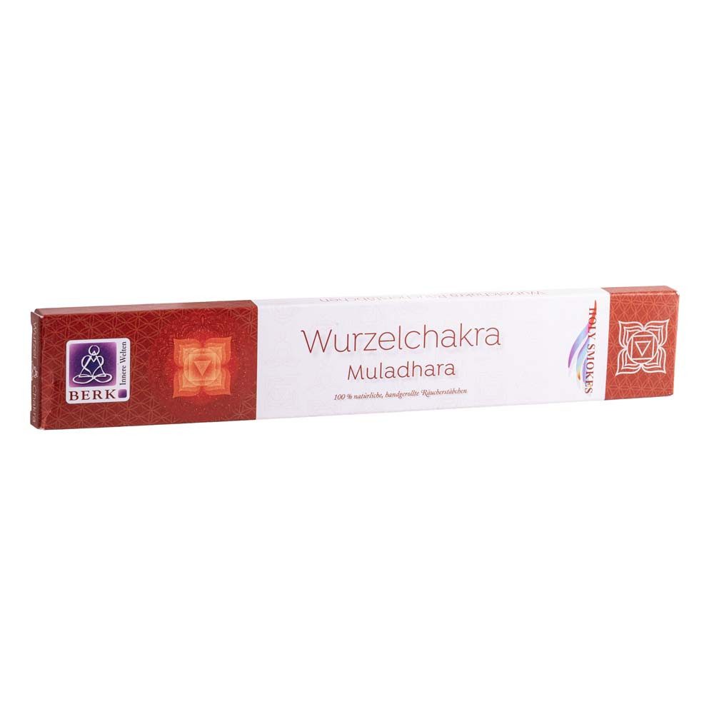 Berk Duftstäbchen Holy Smokes Chakra Räucherstäbchen - Wurzelchakra Muladhara 10g