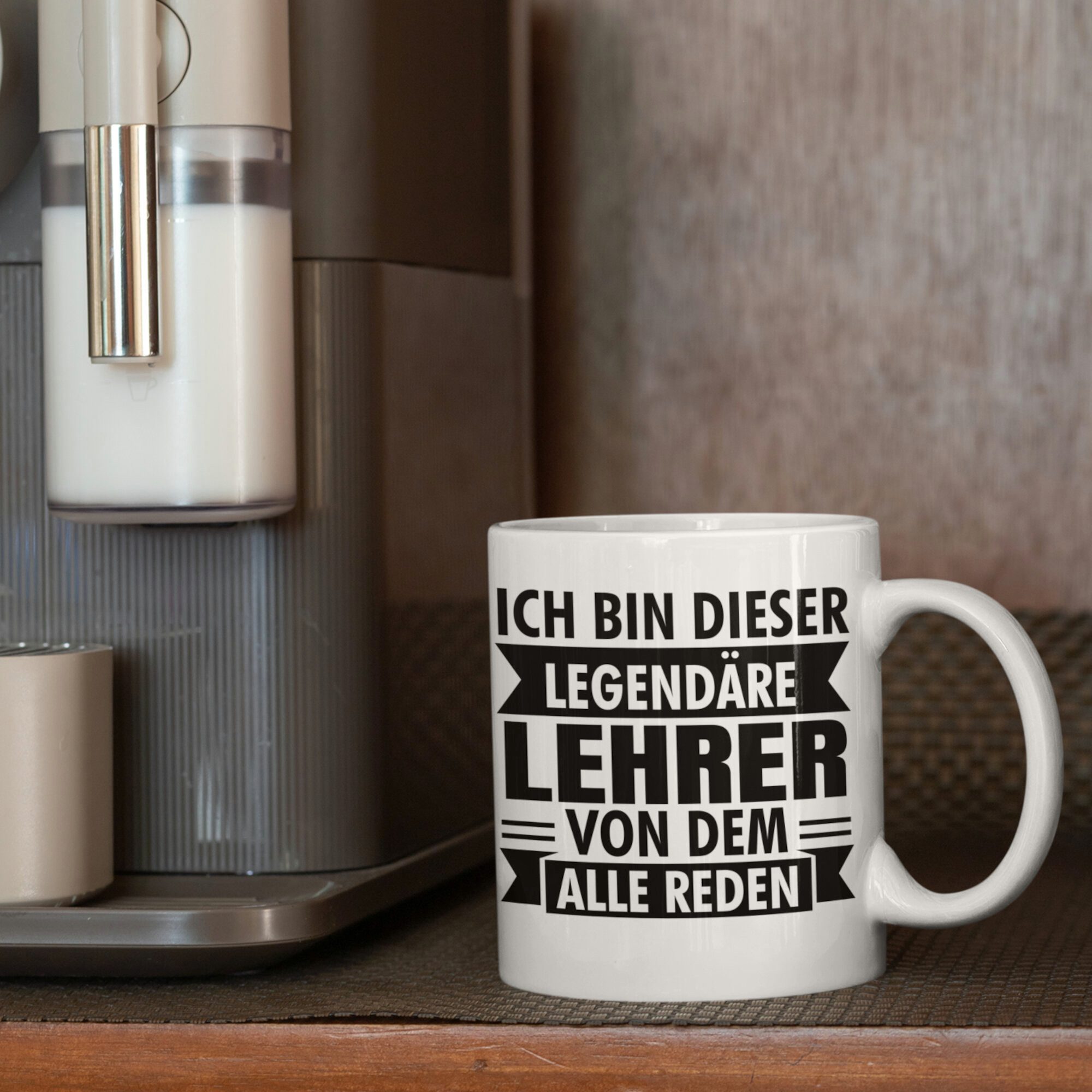 Printmacher Tasse Legendäre Lehrer Tasse Lehramt Schule Kaffeebecher, Keramik