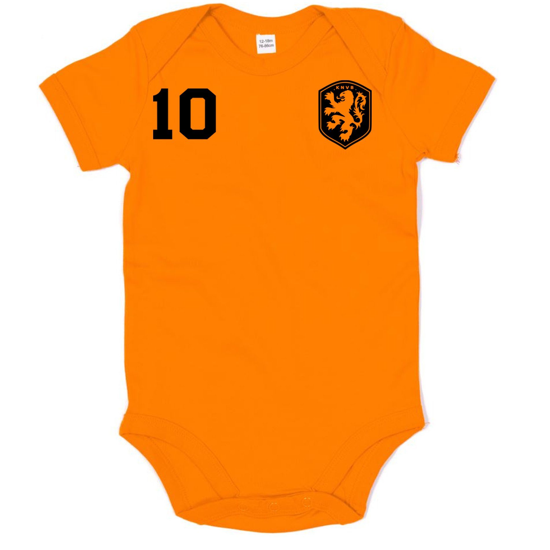 Baby Sport Meister Niederlande Strampler Holland Trikot WM Brownie Kinder Blondie EM & Fußball