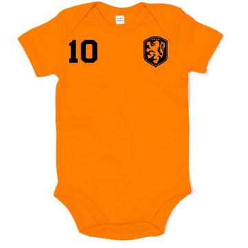 Blondie & Brownie Strampler Kinder Baby Niederlande Holland Sport Trikot Fußball Meister WM EM