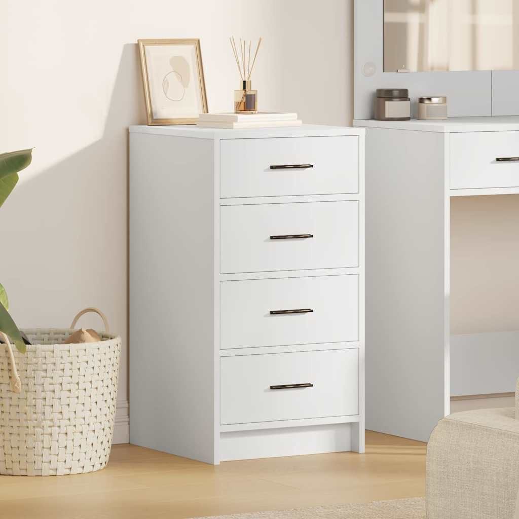 vidaXL Sideboard Sideboard Weiß 40 x 41 x 75 cm Holzwerkstoff (1 St) – Bild 2 von 5