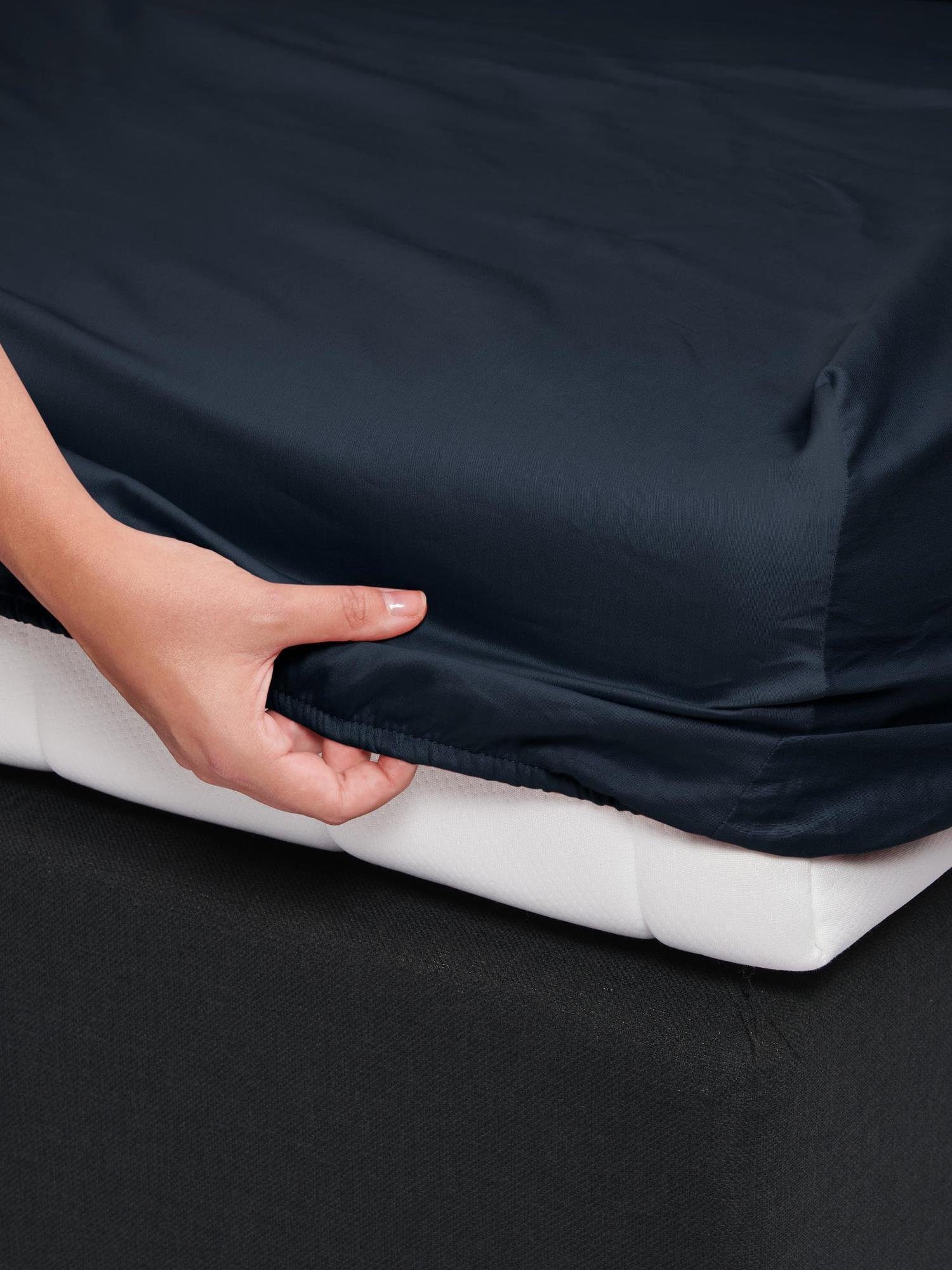 Essenza Spannbettlaken Satin, Satin, Gummizug: rundum, günstig online kaufen