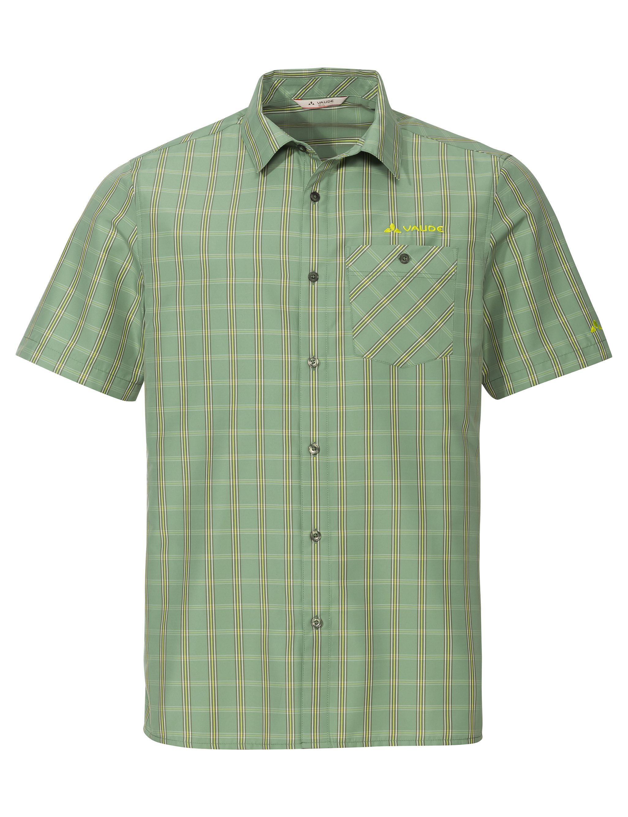 Berühmte Marken VAUDE Funktionshemd Men's III willow Shirt (1-tlg) green Albsteig