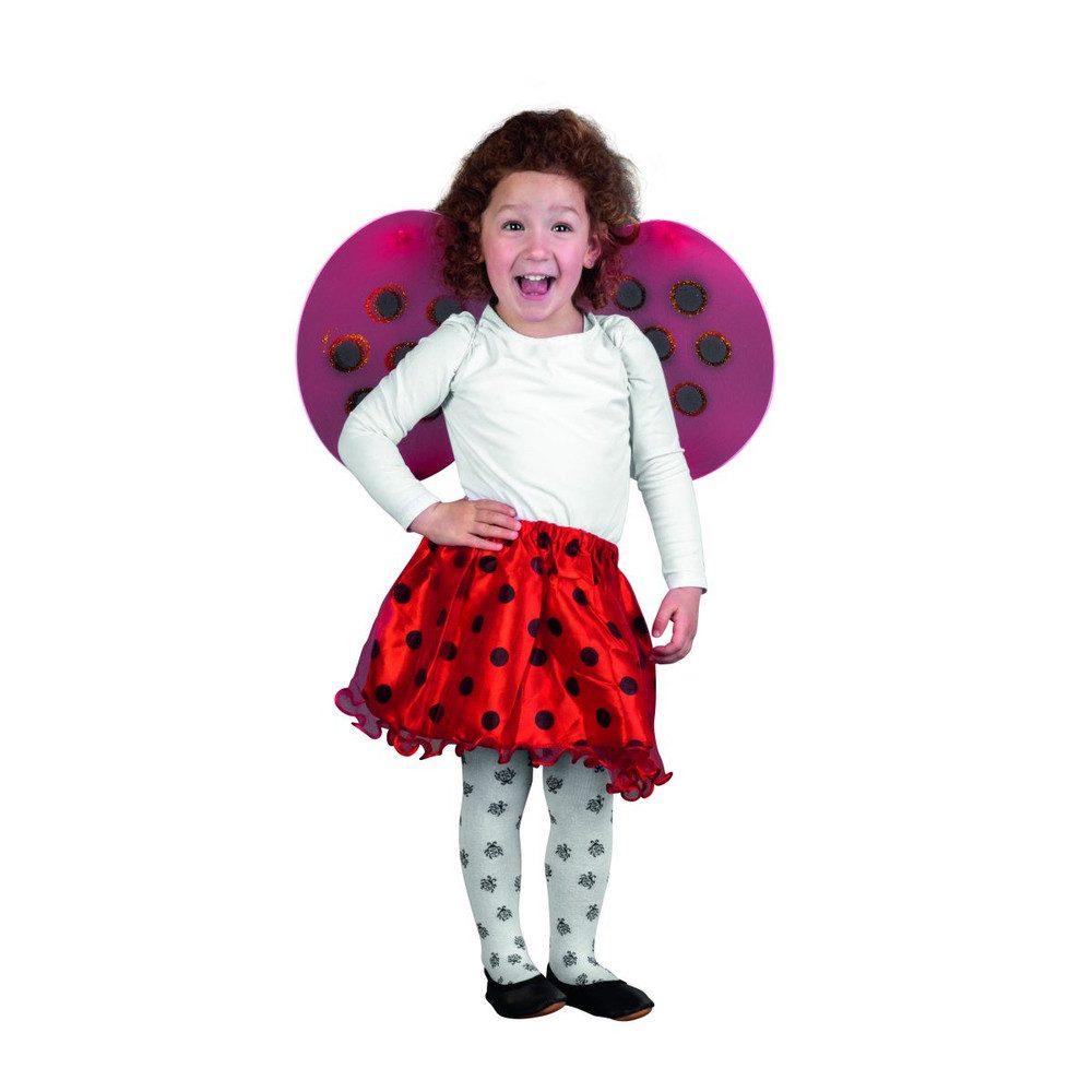 Kostüm Faschingsset - Marienkäfer - für Kinder - 2-teilig
