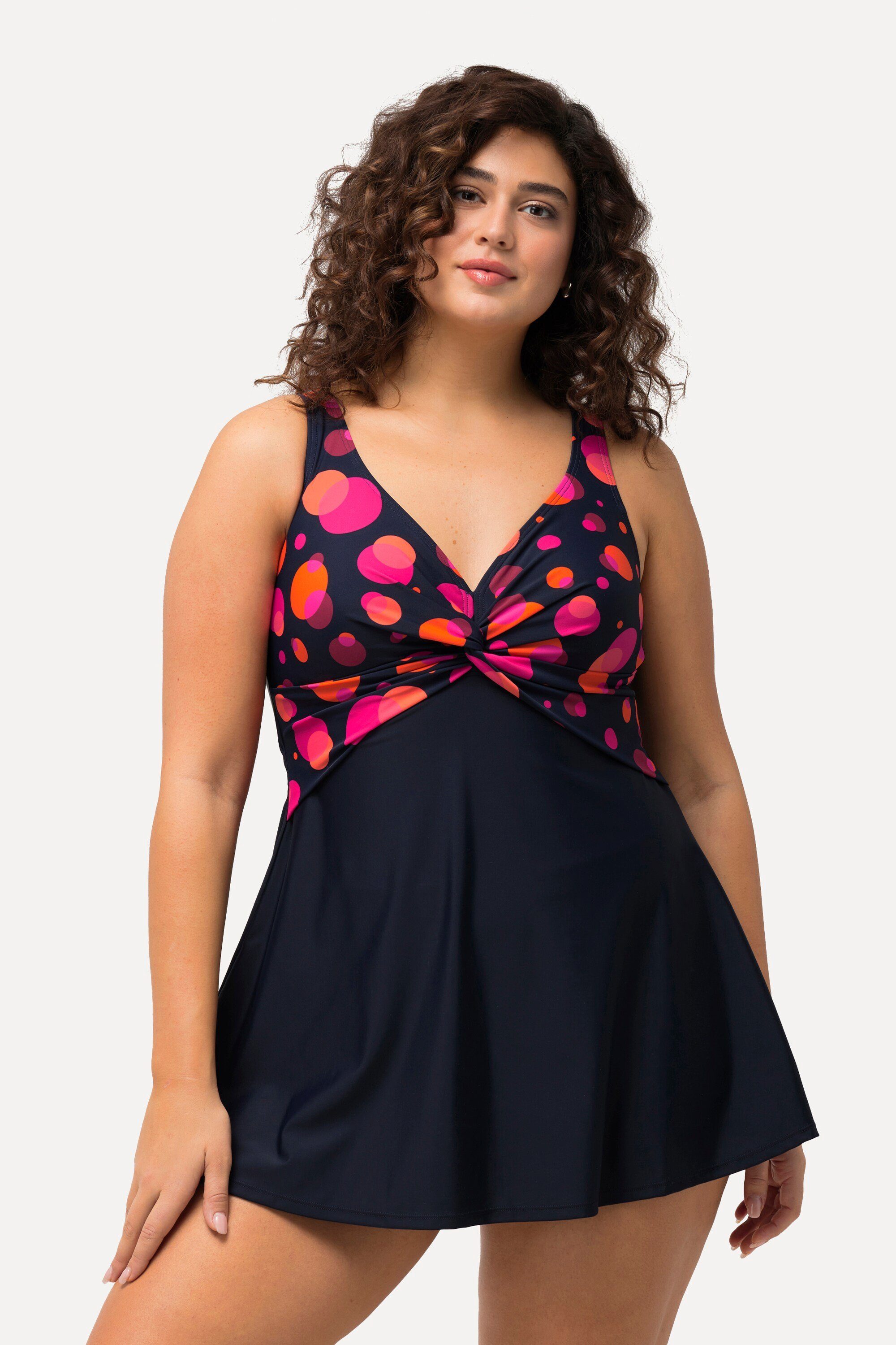 Badekleid Badekleid Punkte Zierknoten Softcups recycelt