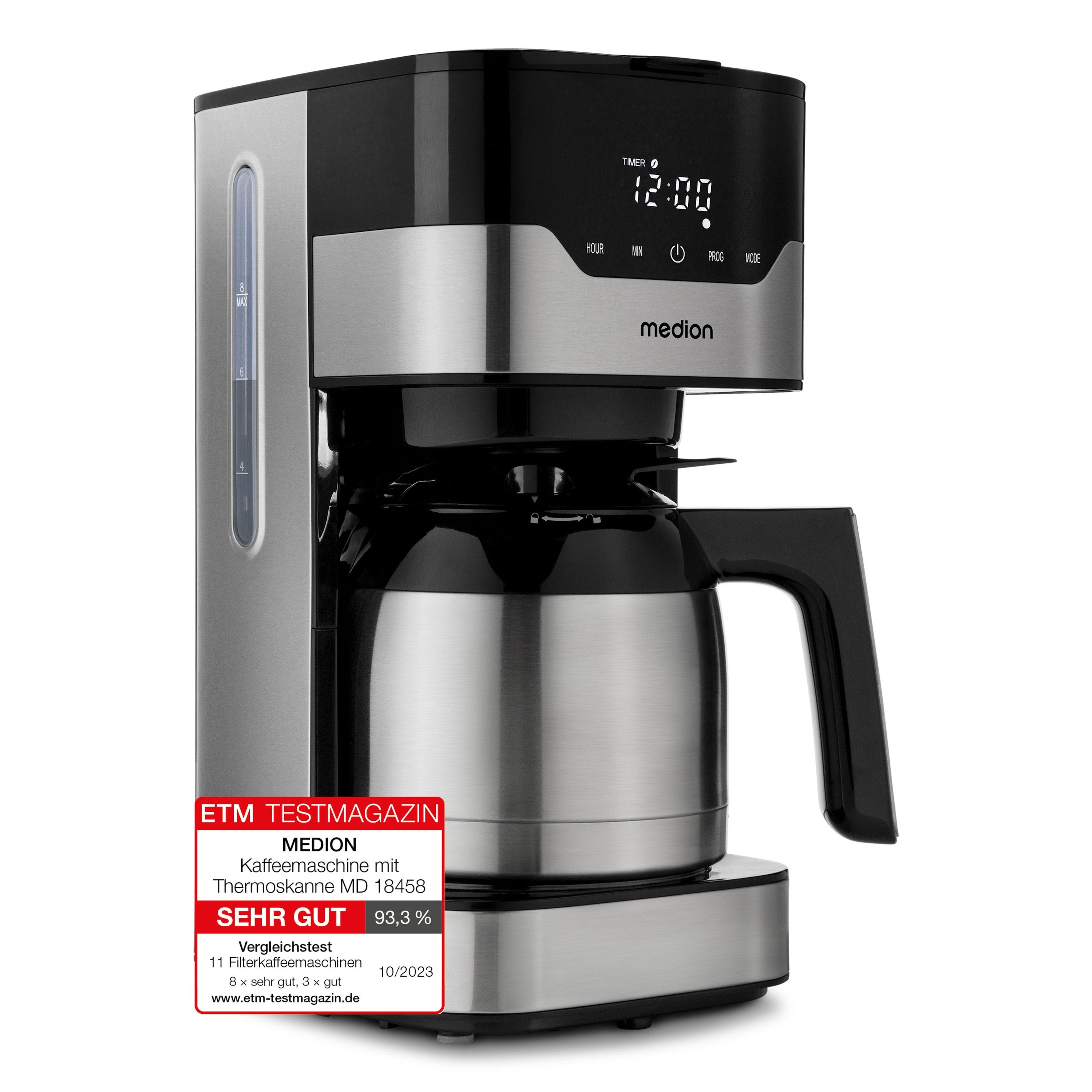 MEDION MD 18458 Halbautomatisch Filterkaffeemaschine 1,2 l