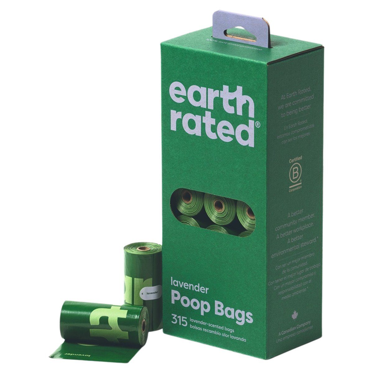 Earth Rated Hundekotbeutel Kotbeutel Lavendel - 15 Beutel 21 Stück