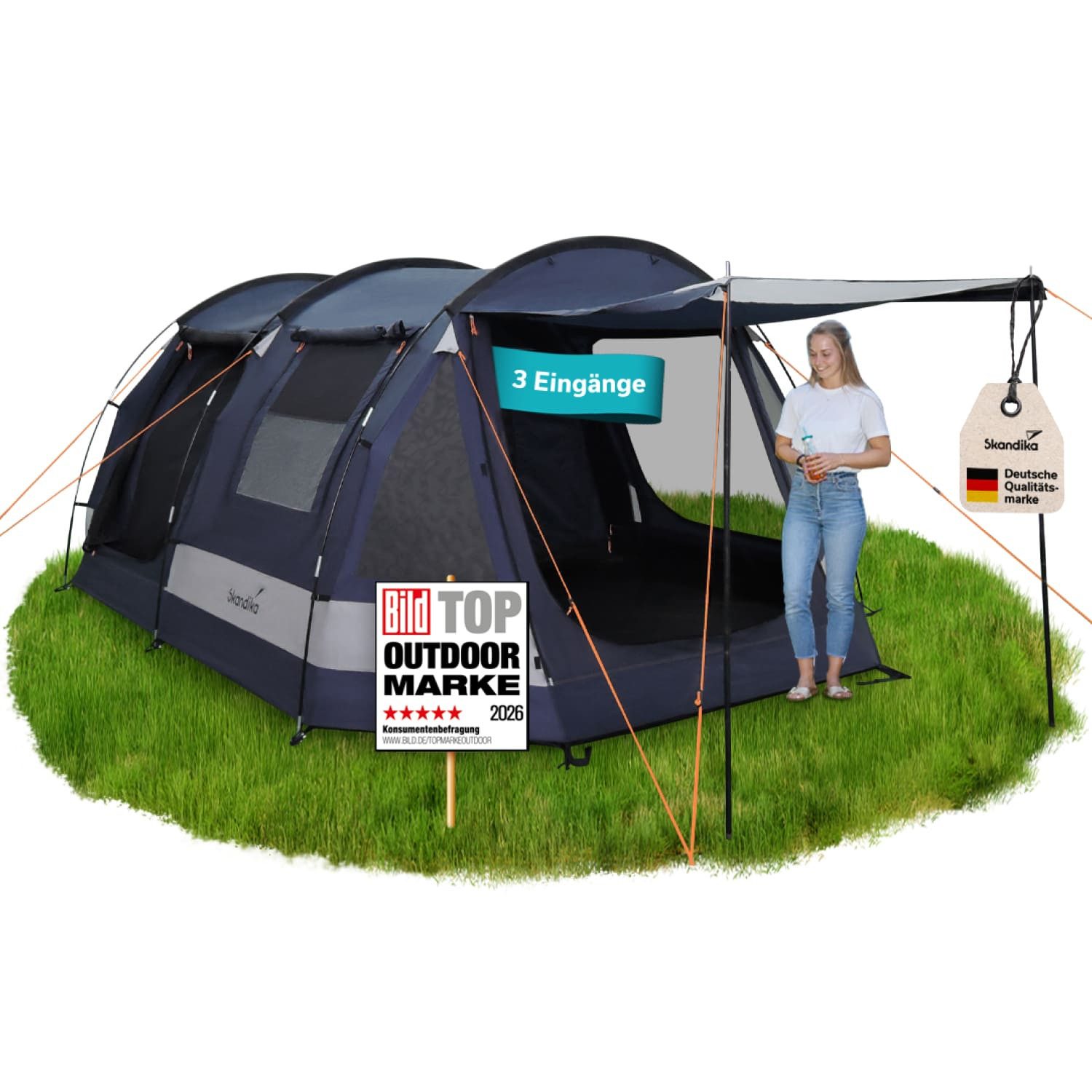 Kambo 6 Sleeper Protect - Dunkelblau/Grau