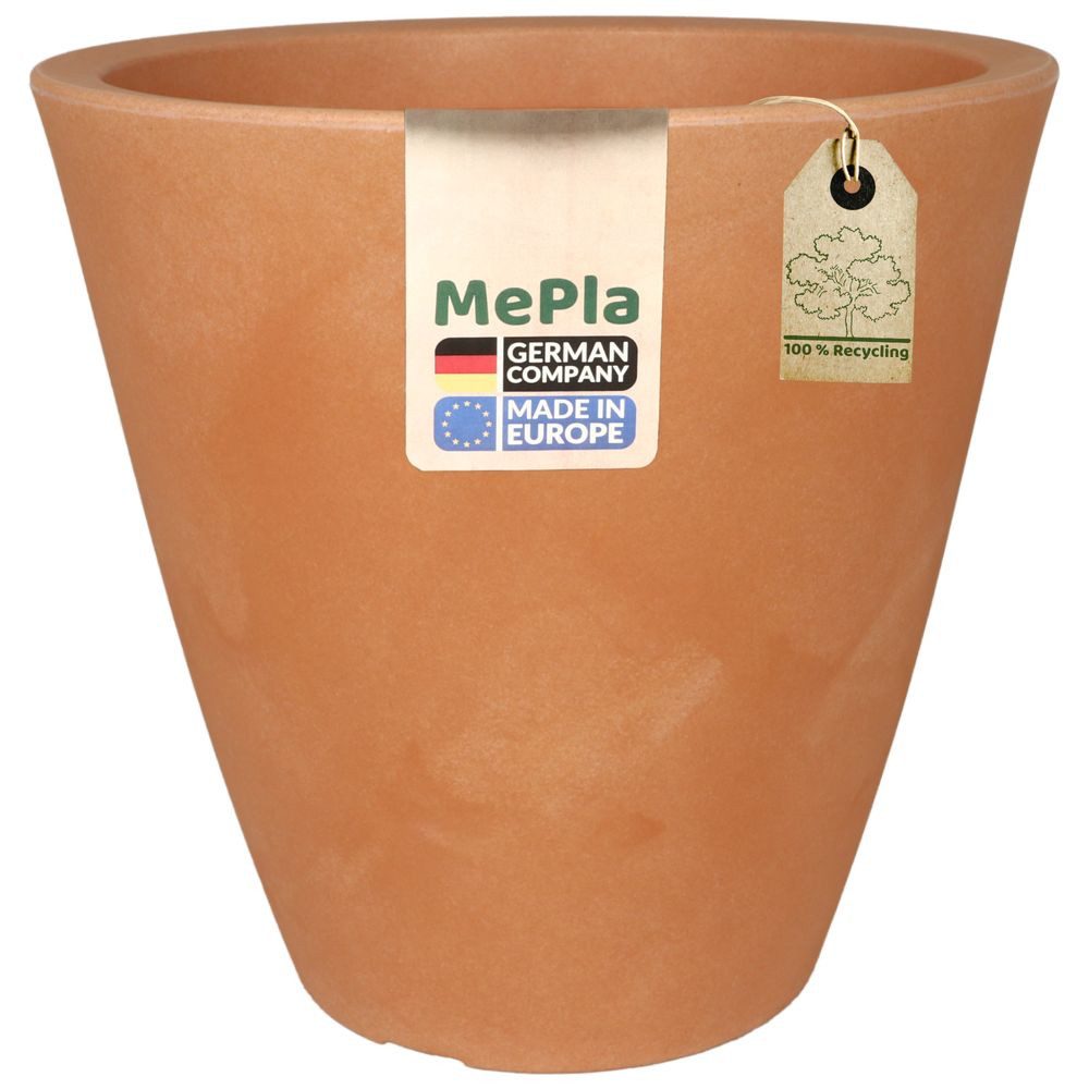 Heimwerkercenter Blumentopf MePla Blumentopf Orvieto ø30 / H29cm Terra, frostfester Kunstoff