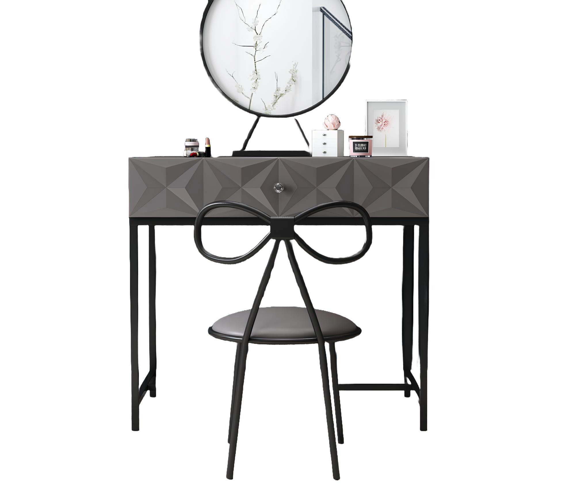 Schminktisch Set mit Schminktisch, Spiegel für das Schlafzimmer