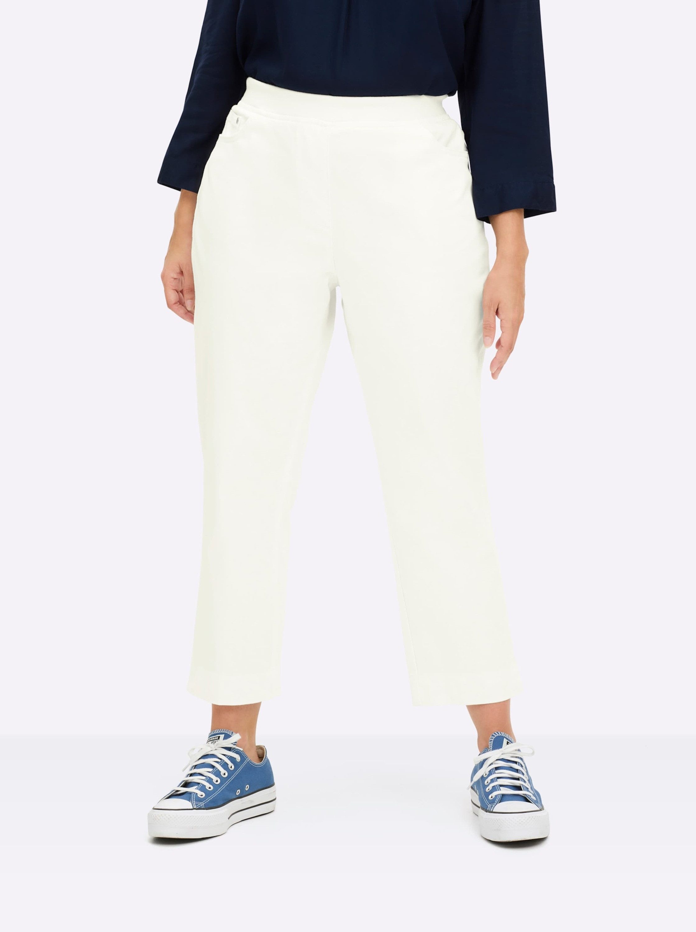 Jeansshorts 7/8-Jeans komfortabel