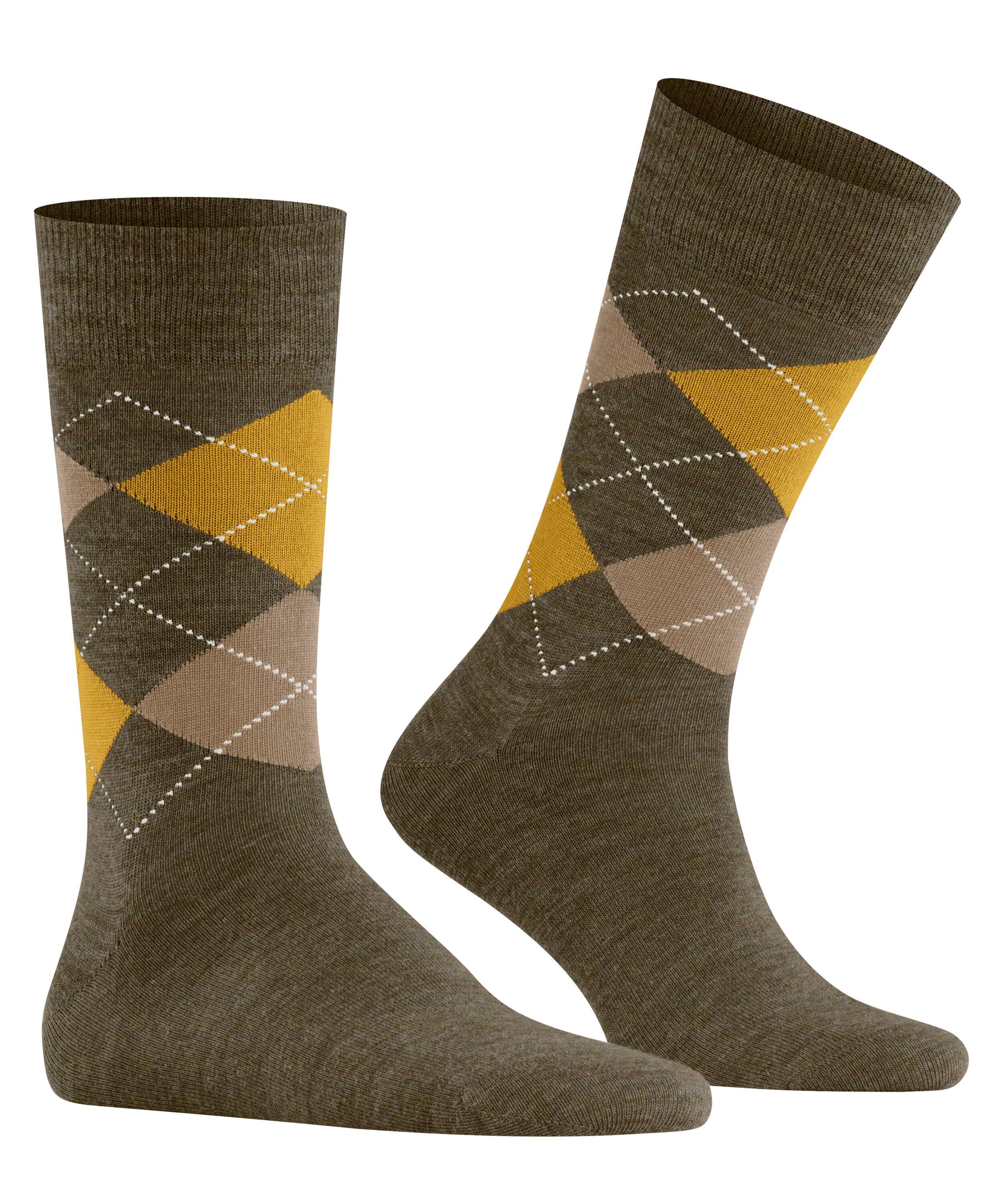 (7461) (1-Paar) Burlington Socken Edinburgh Melange callagreen