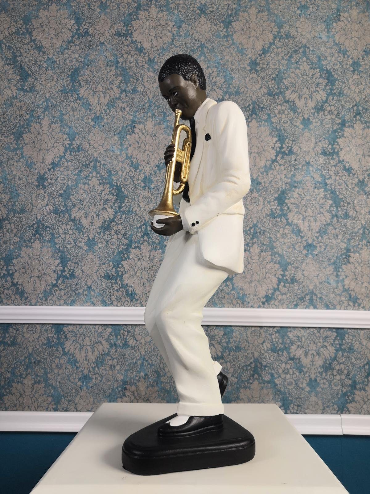 Skulpturen Musik Skulptur JVmoebel Skulptur Jazz Figuren Statue Deko Figur Design