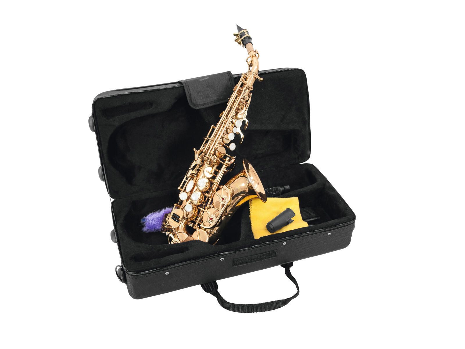 Tuba DIMAVERY SP-20 Bb Sopransaxophon, gold