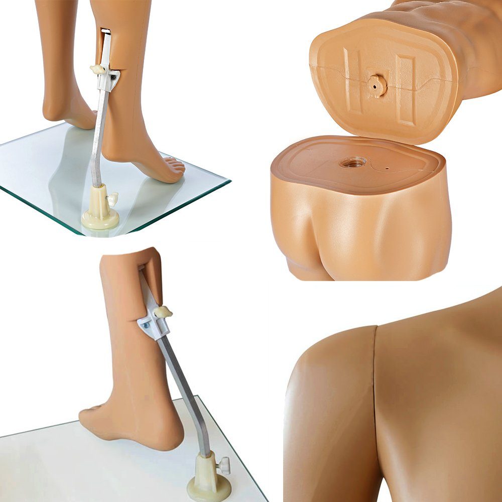 Mucola Anziehpuppe Schaufensterpuppe Schneiderpuppe 185CM Männlich Mannequi günstig online kaufen