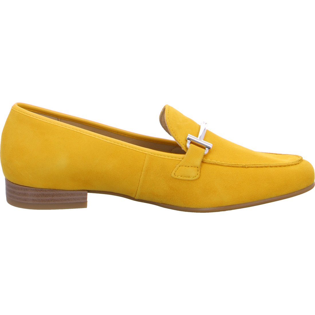 Schuhe, Damen 039722 Slipper - gelb Rauleder Ara Kent Slipper Ara