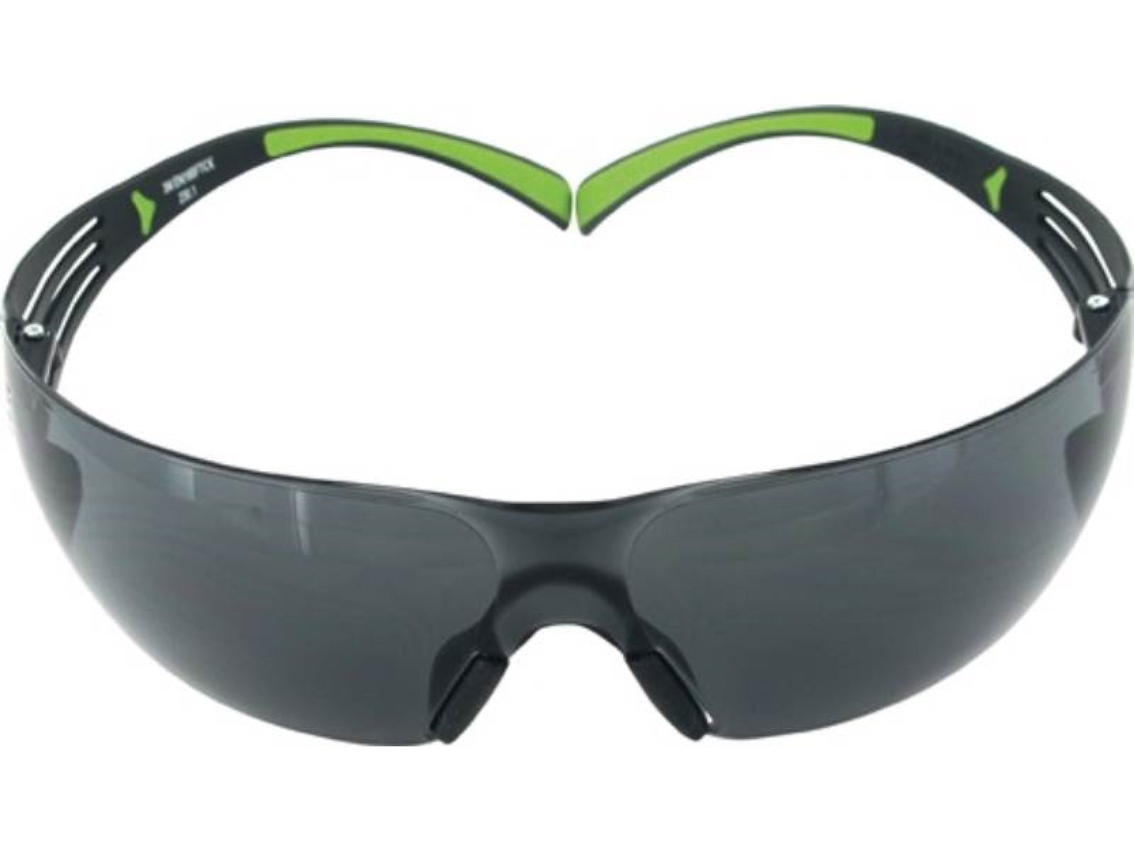 EN SecureFit-SF400 Schutzbrille schwarz grün,Scheib 170 Bügel 166,EN Arbeitsschutzbrille 3M