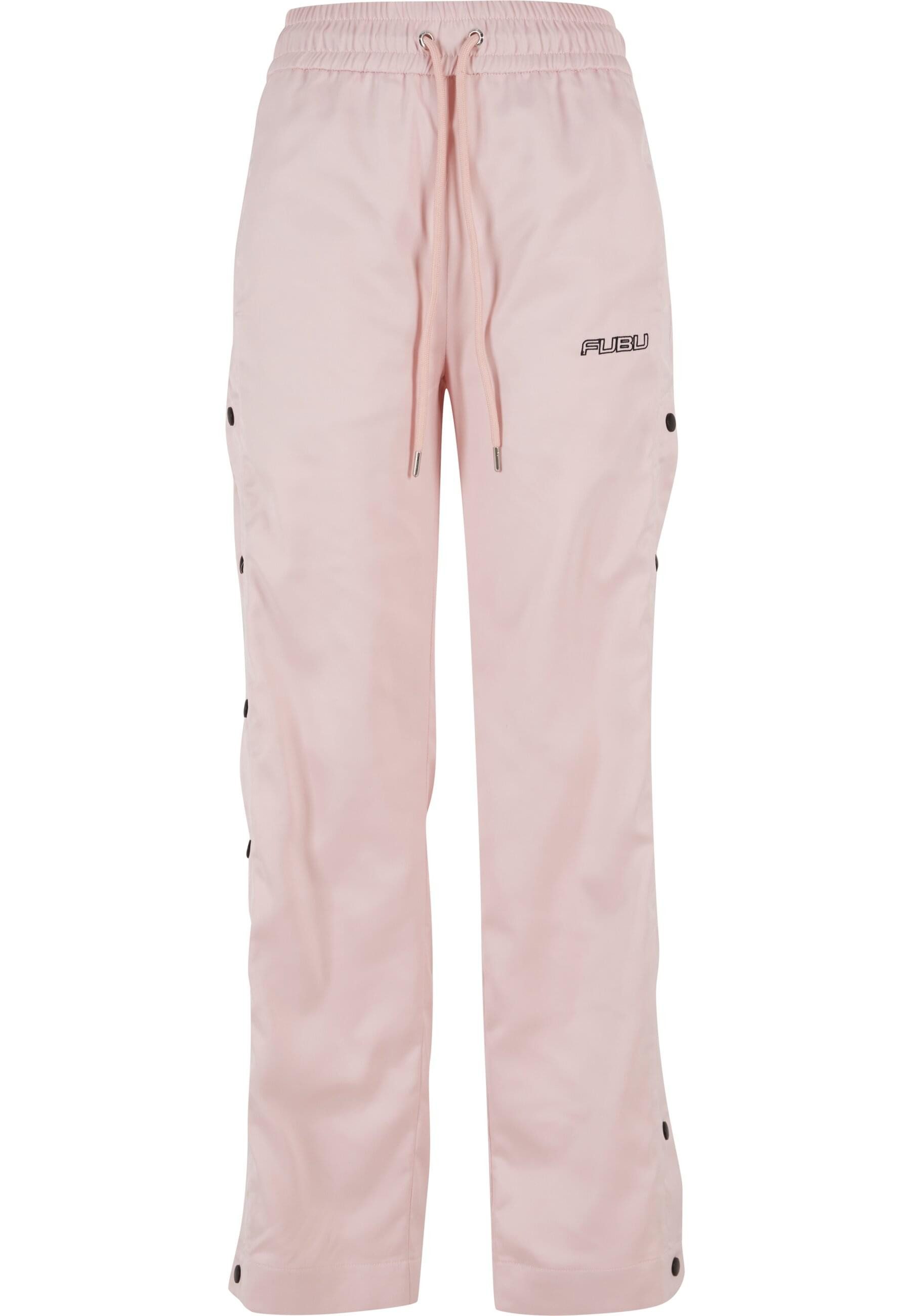 Fubu Stoffhose Fubu Damen FW222-012-1 FUBU Corporate Satin Track Pants (1-tlg)