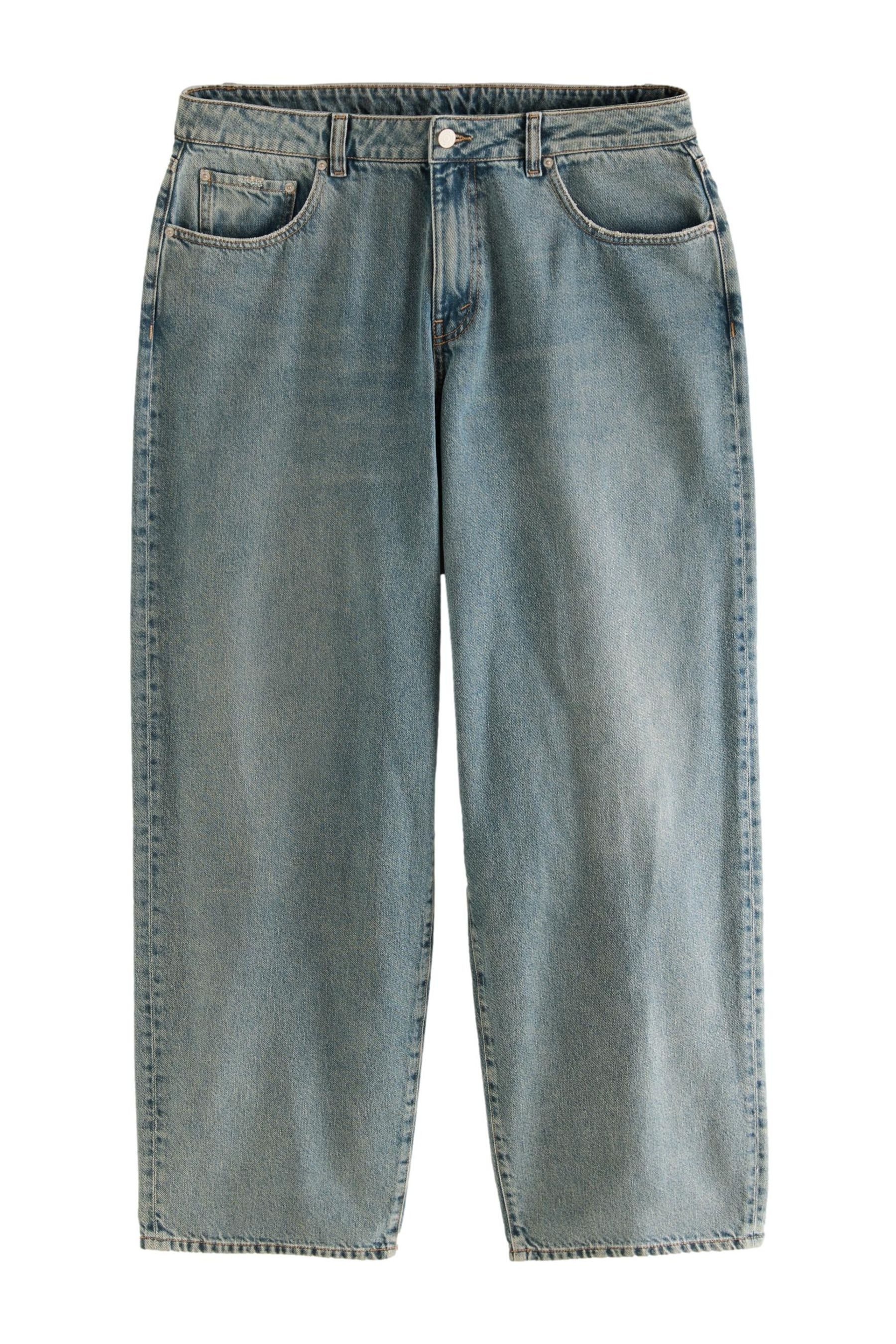 Next Weite Jeans Lockere, weite Sanduhr-Jeans (1-tlg) günstig online kaufen