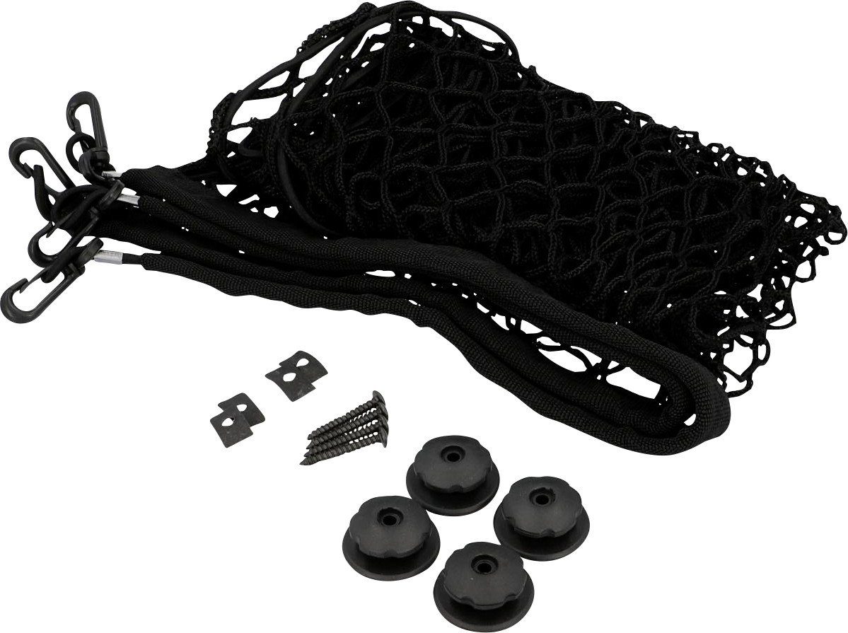 UNITEC Trennnetz Unitec Kofferraum-Netz 98x64cm schwarz dehnbar