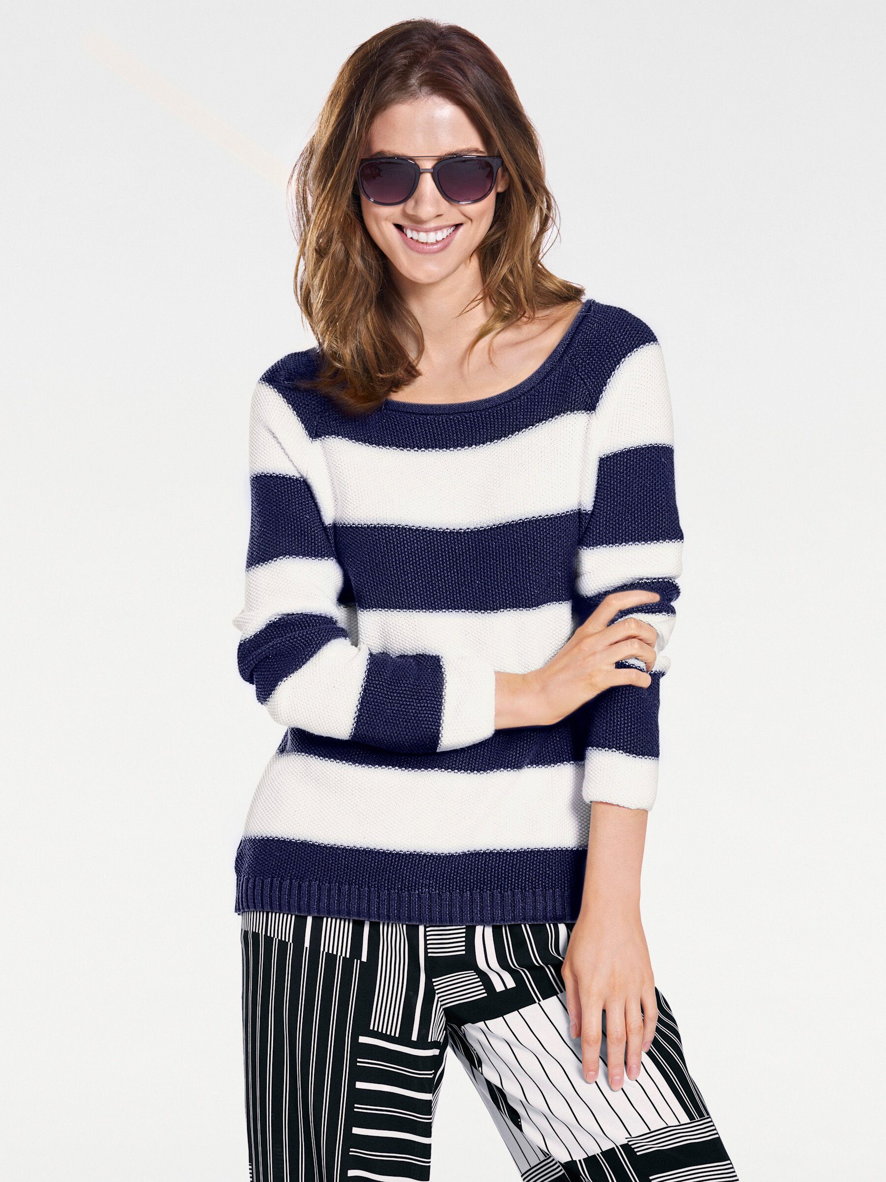 heine Strickpullover Rundhals-Pullover