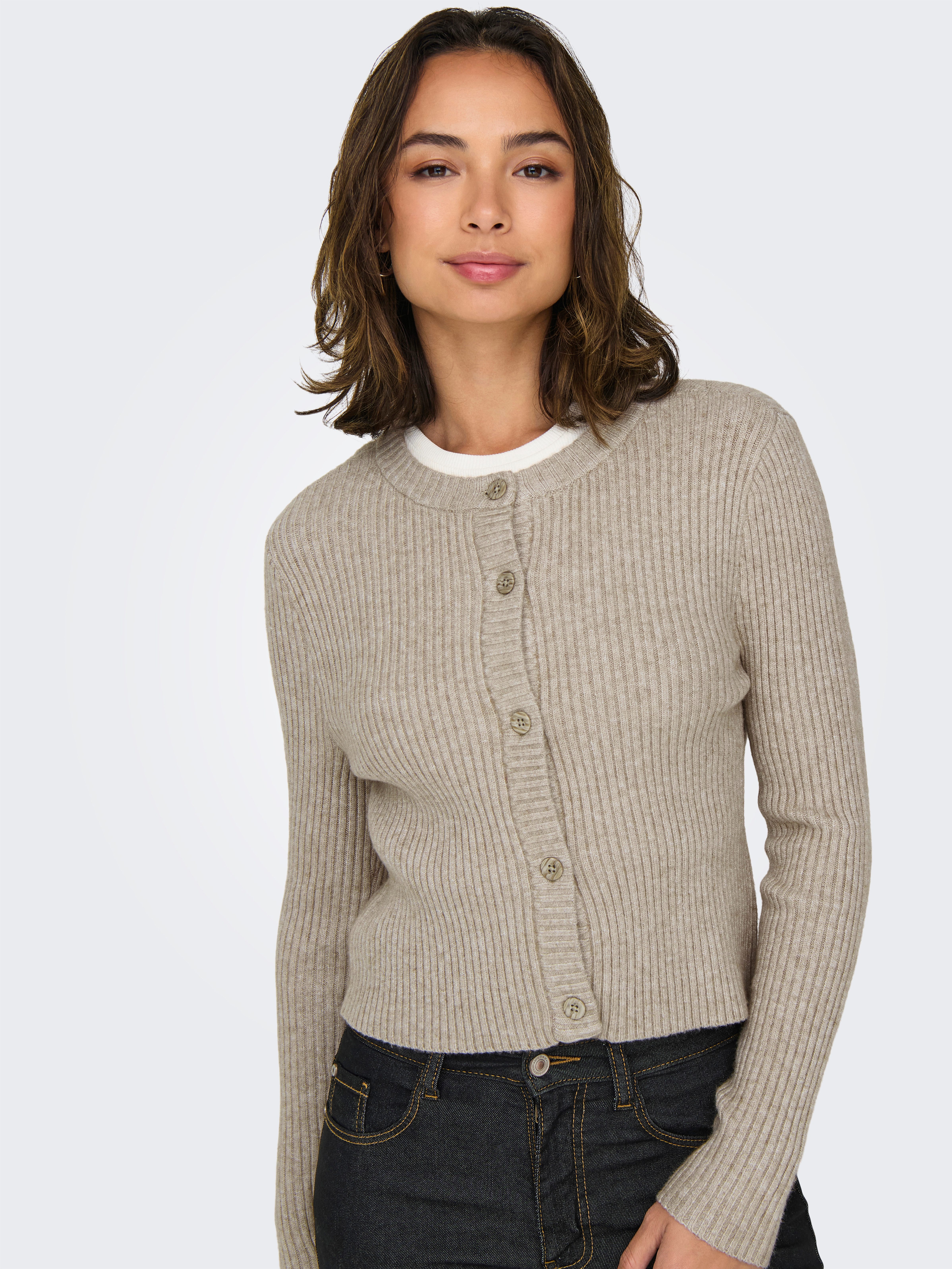 ONLY Strickjacke ONLKATIA LS BUTTON CARDIGAN günstig online kaufen