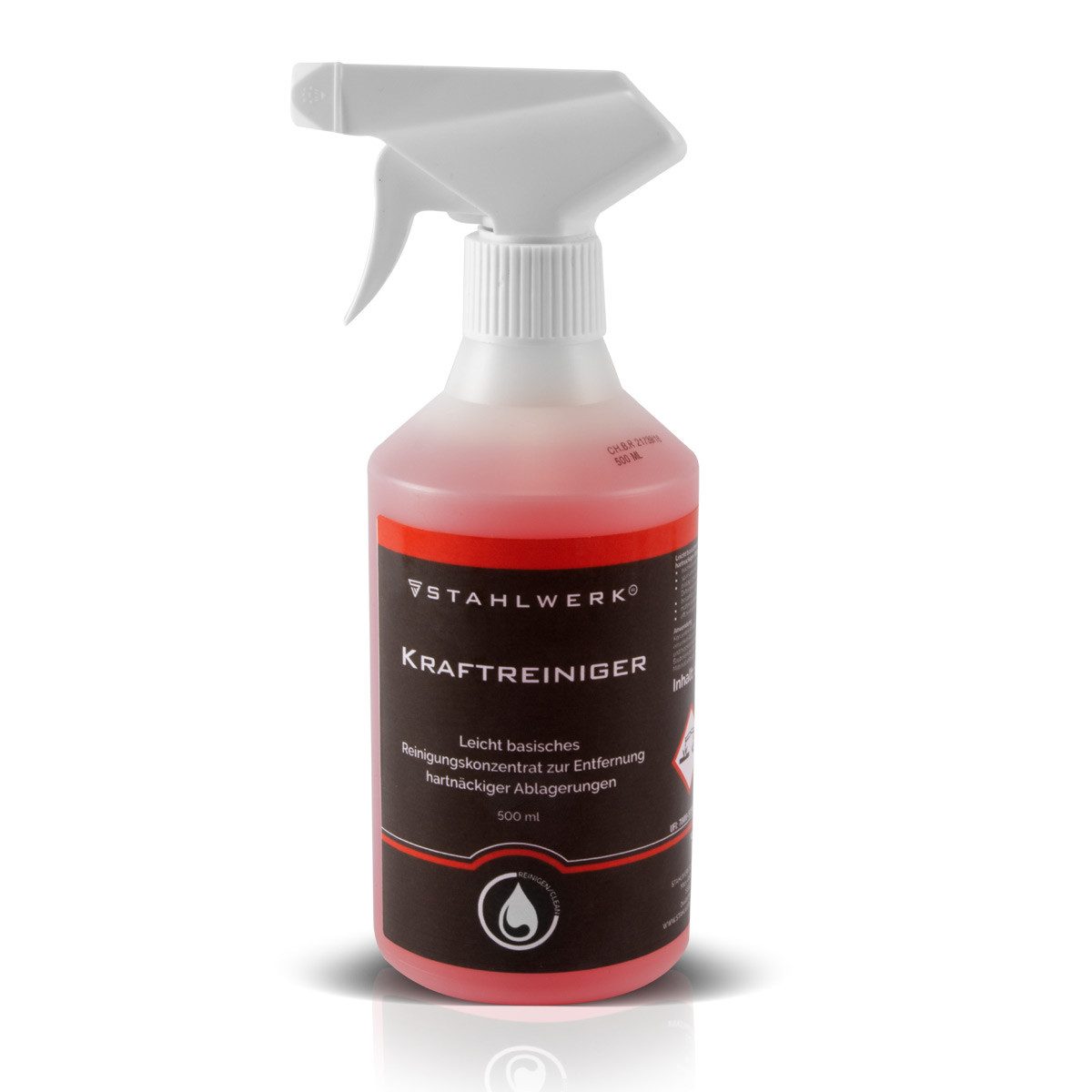 STAHLWERK Kraftreiniger 500 ml leicht basisch Reinigungsspray (Set, [- Einzelartikel für Schweißnaht Reinigungsgeräte)