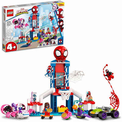 LEGO® Konstruktionsspielsteine »Spider-Mans Hauptquartier (10784), LEGO® Marvel«, (155 St)
