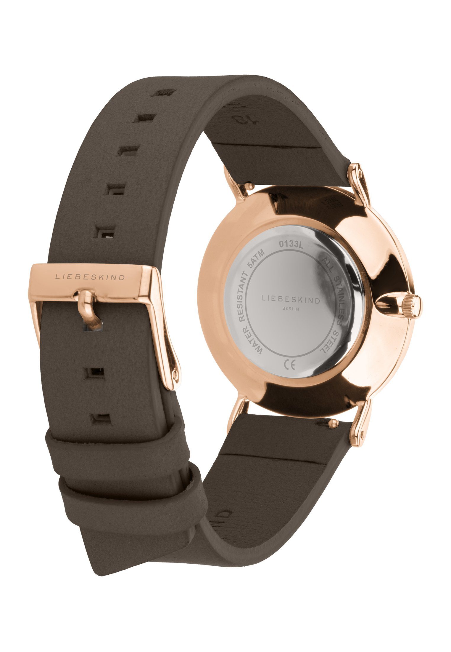 Liebeskind Berlin Quarzuhr Armbanduhr Echtleder – Bild 3 von 4