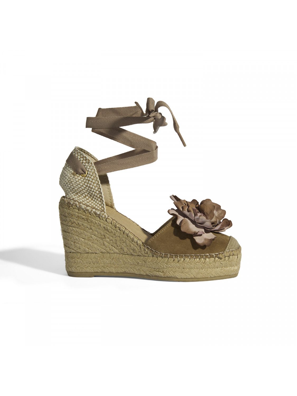 Desa Damen-Slipper – Obermaterial aus Wildleder, Lederfutter, Keilabsatz, Loafer