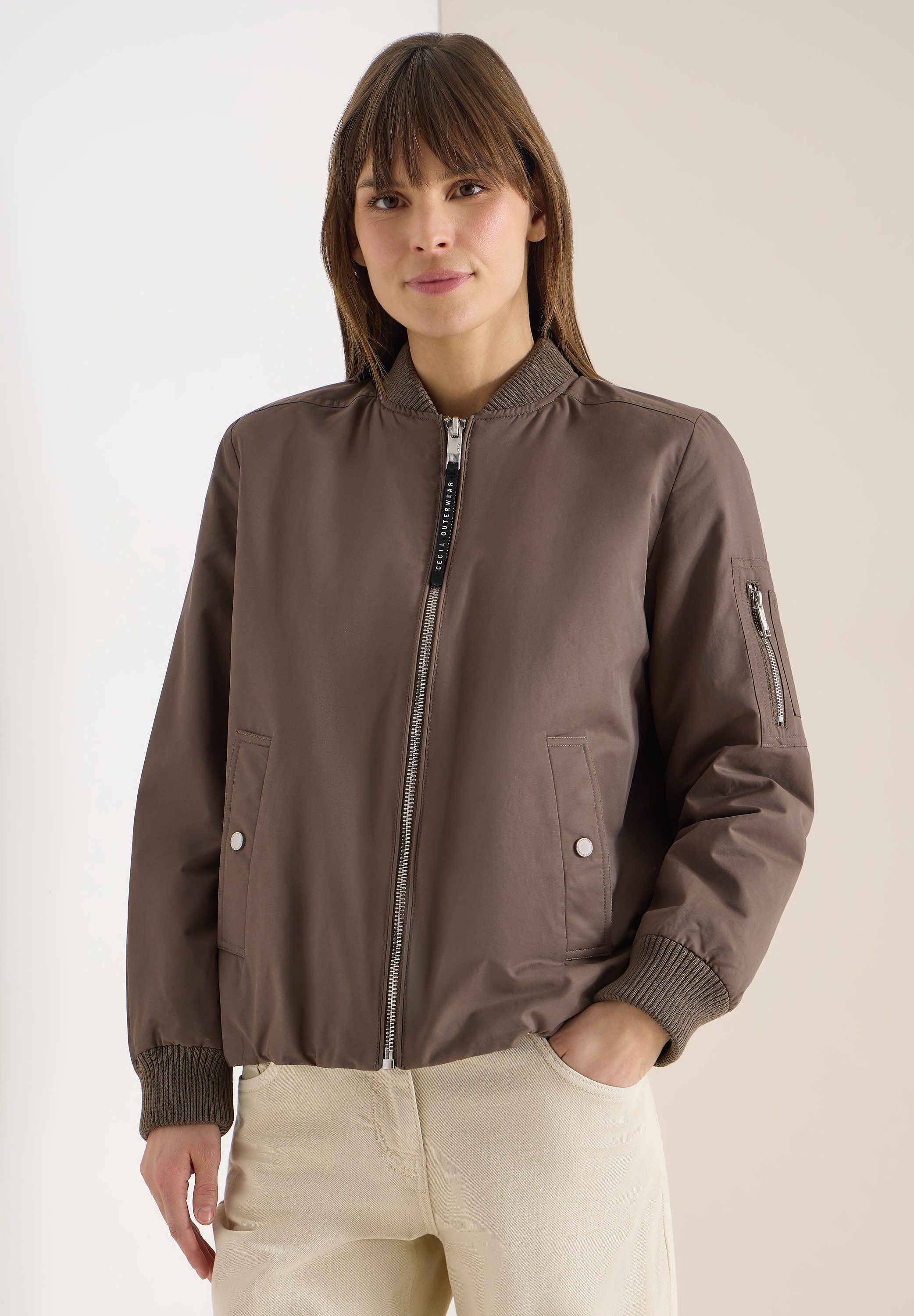 CECIL Kurzjacke mit Rundhalsausschnitt günstig online kaufen