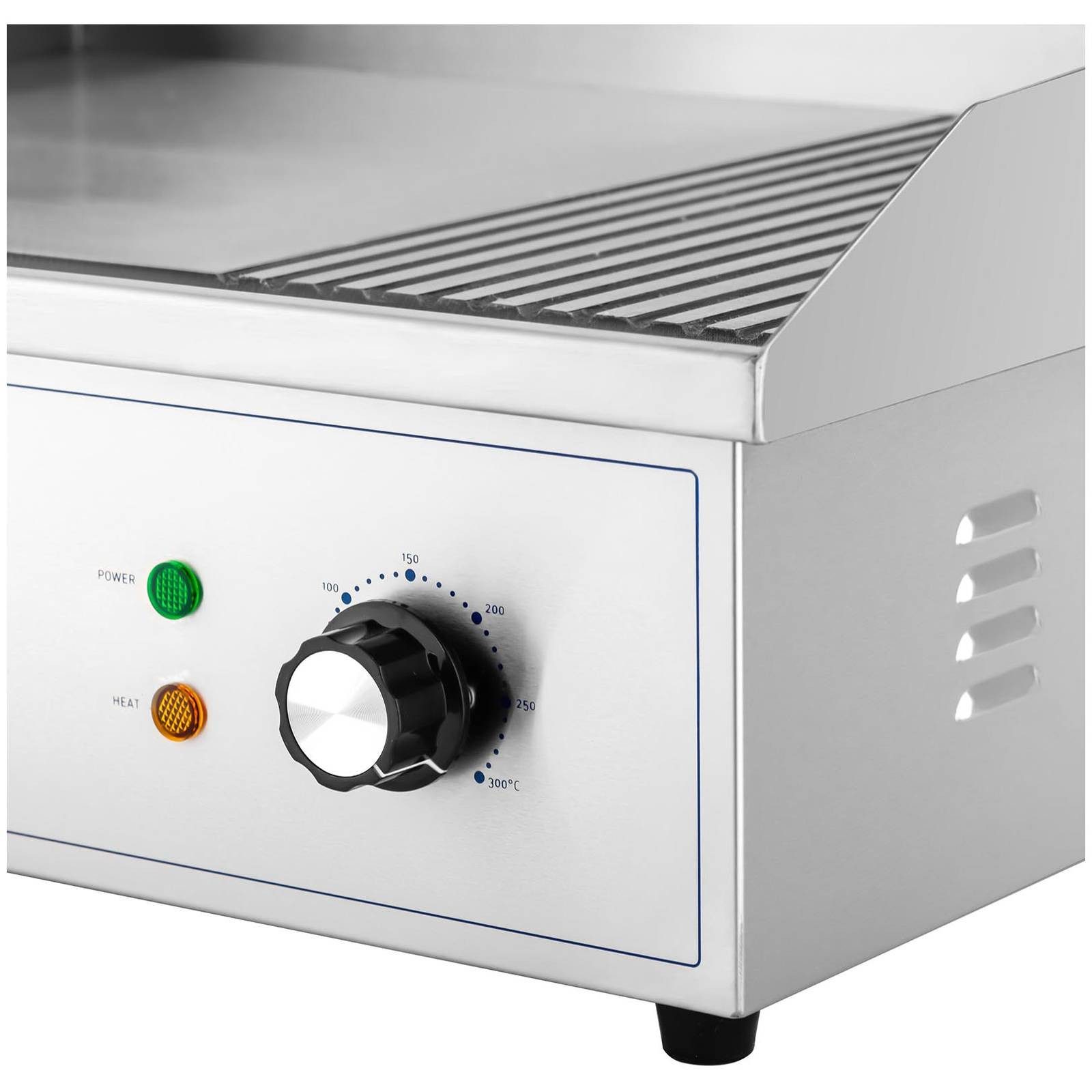 Royal Catering Elektrogrill Elektro Grillplatte Grillplatte Elektro Grill 548 x 350 mm 3.000 W, 3000 W