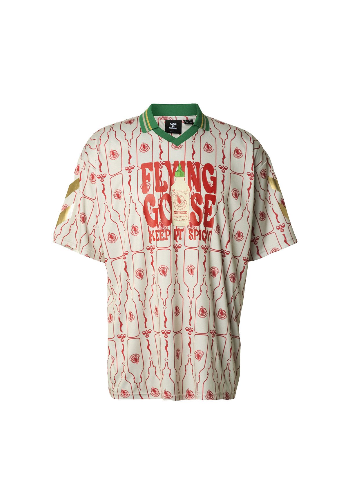 hummel T-Shirt Loose (kein Set) Allover-Print