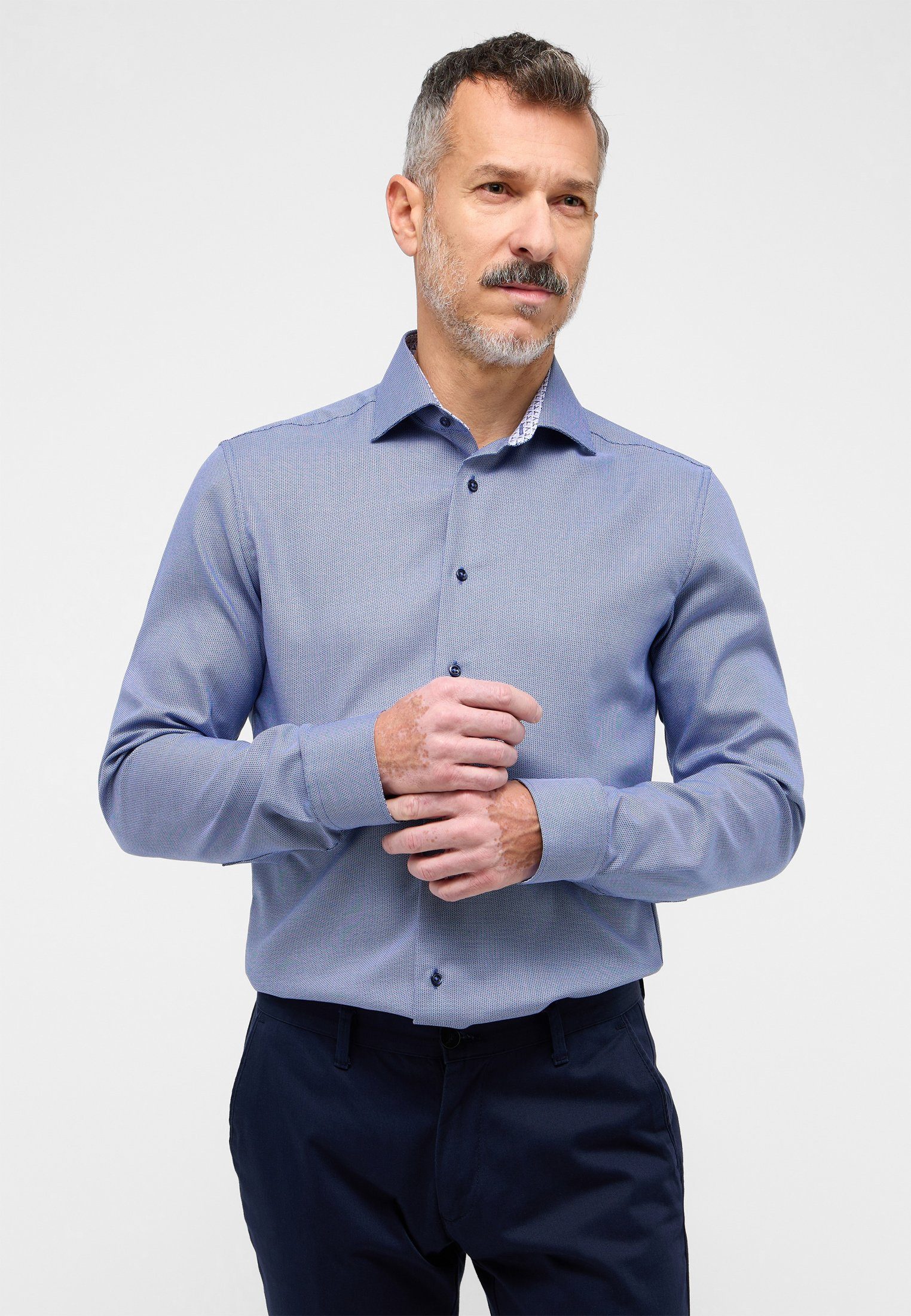 Eterna Langarmhemd SLIM FIT günstig online kaufen