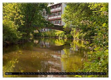 CALVENDO Wandkalender Die Altstadt von Bamberg (Premium, hochwertiger DIN A2 Wandkalender 2023, Kunstdruck in Hochglanz)