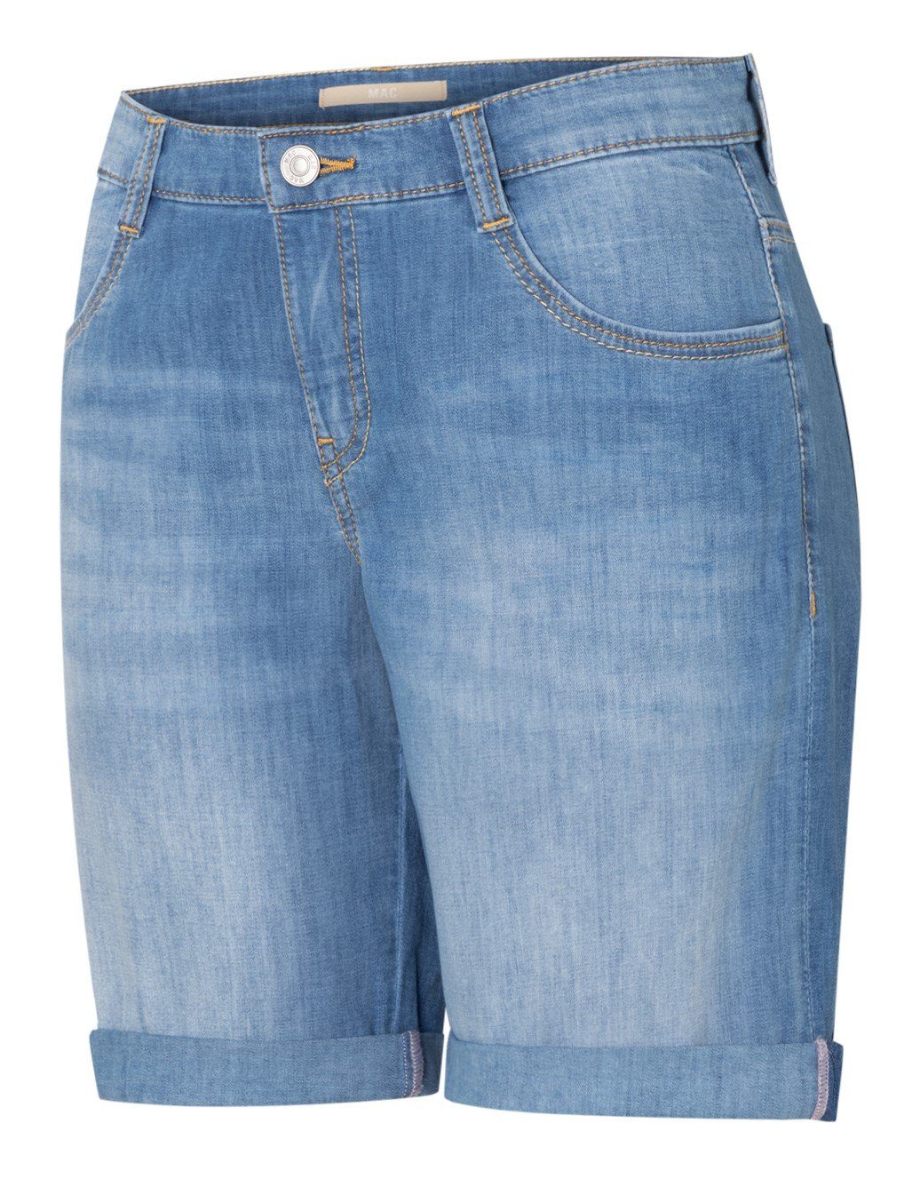 Stretch-Jeans MAC SHORTY authentic use wash 2387-90-0346 D250