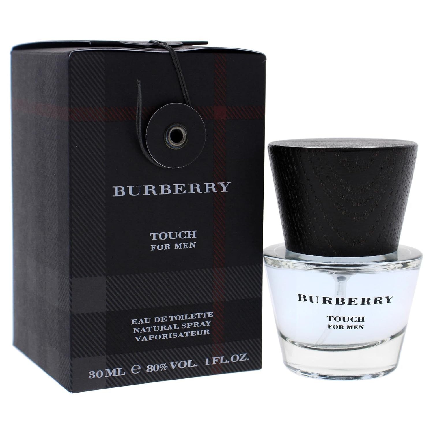 BURBERRY Eau de Toilette Touch for Men, 30ml, Herrenduft, 1-tlg., Zeitloser Charme, britische Eleganz