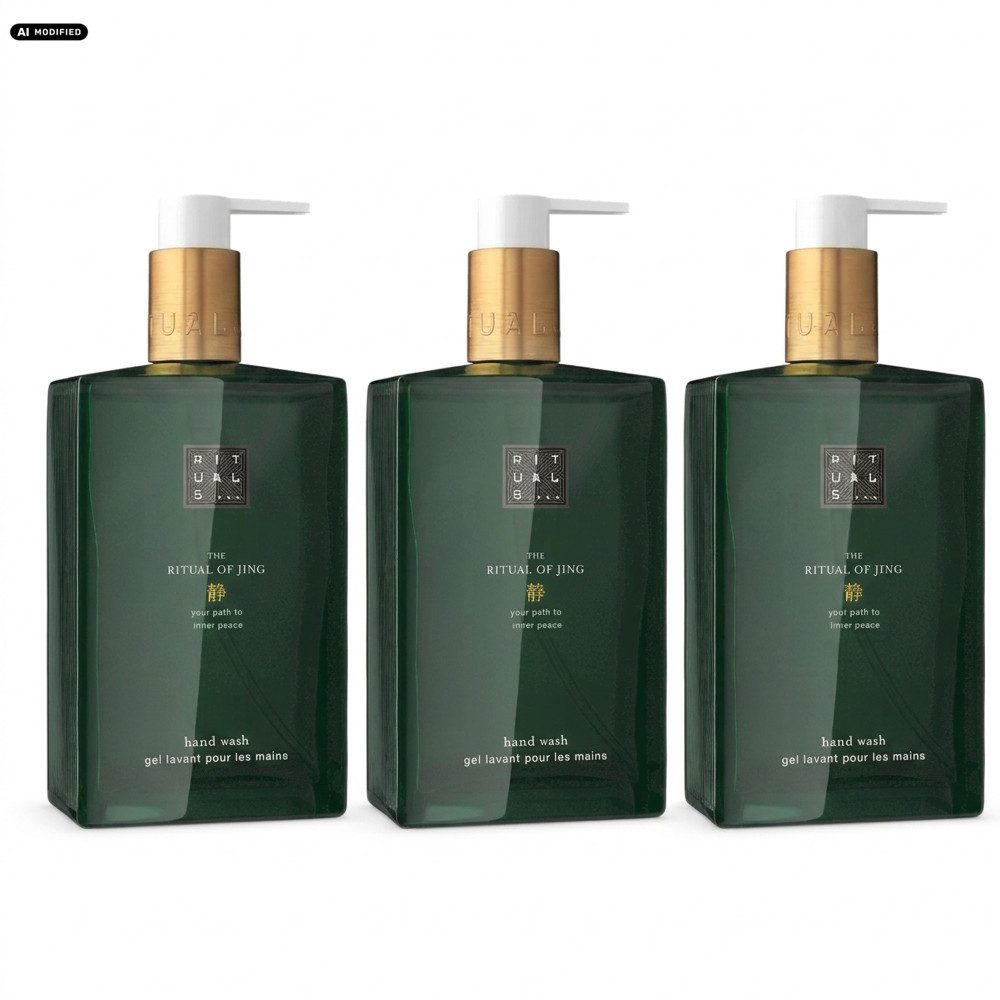 Rituals Flüssigseife Rituals The Ritual Of Jing Hand Wash 3er Set, 1-tlg., Vorratspack mit drei Handseifen im Set