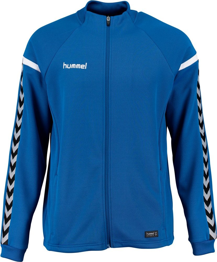 Giacca Zip Donna Hummel Authentic Charge – Microfibra Leggera, Zip Reversibile, Stampa In Rilievo, Stile Scandinavo Sportivo