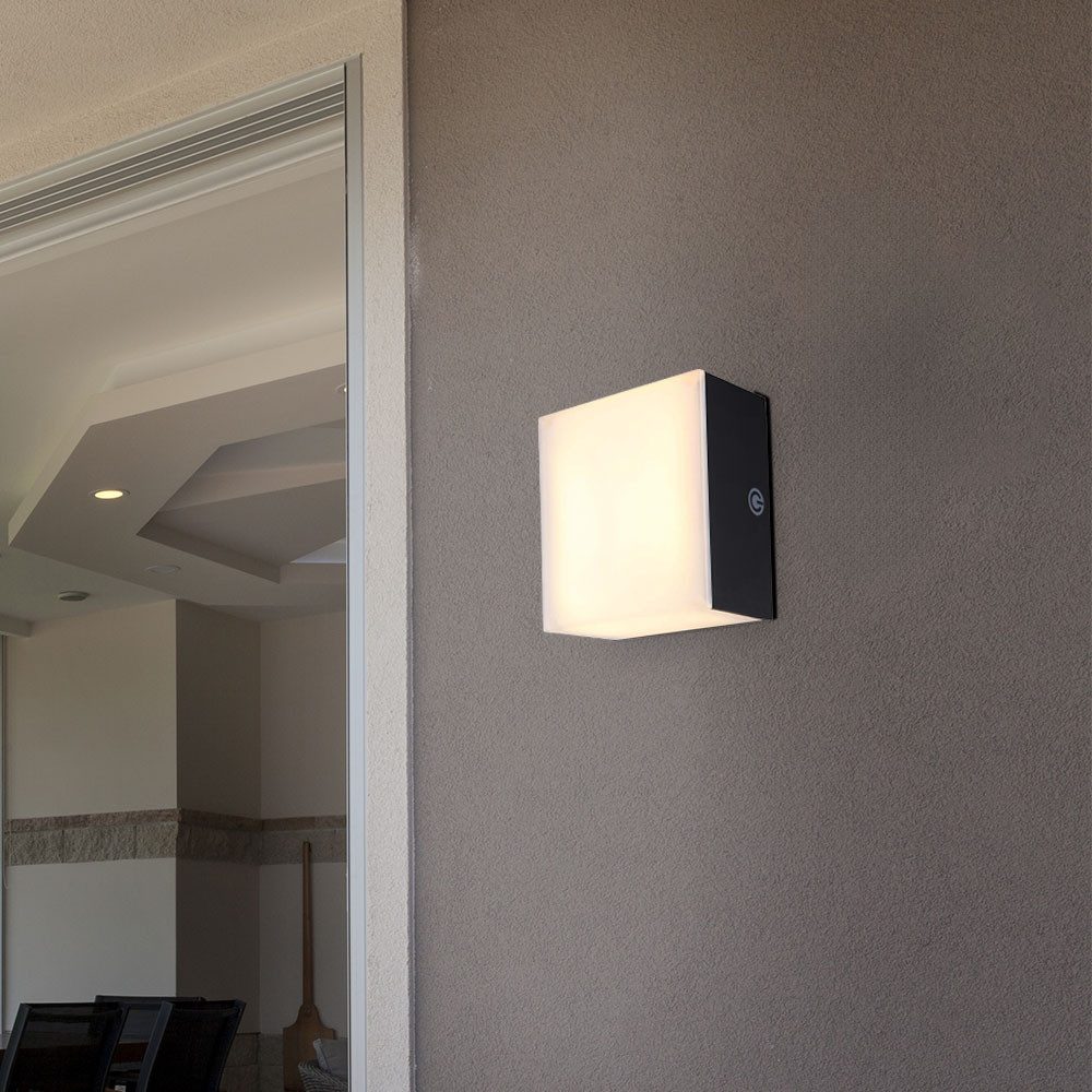 GLOBO LIGHTING LED Wandleuchte, LED-Leuchtmittel fest verbaut, Warmweiß, Wandlampe Wohnzimmerleuchte Wandleuchte Flurlampe LED Touchdimmer