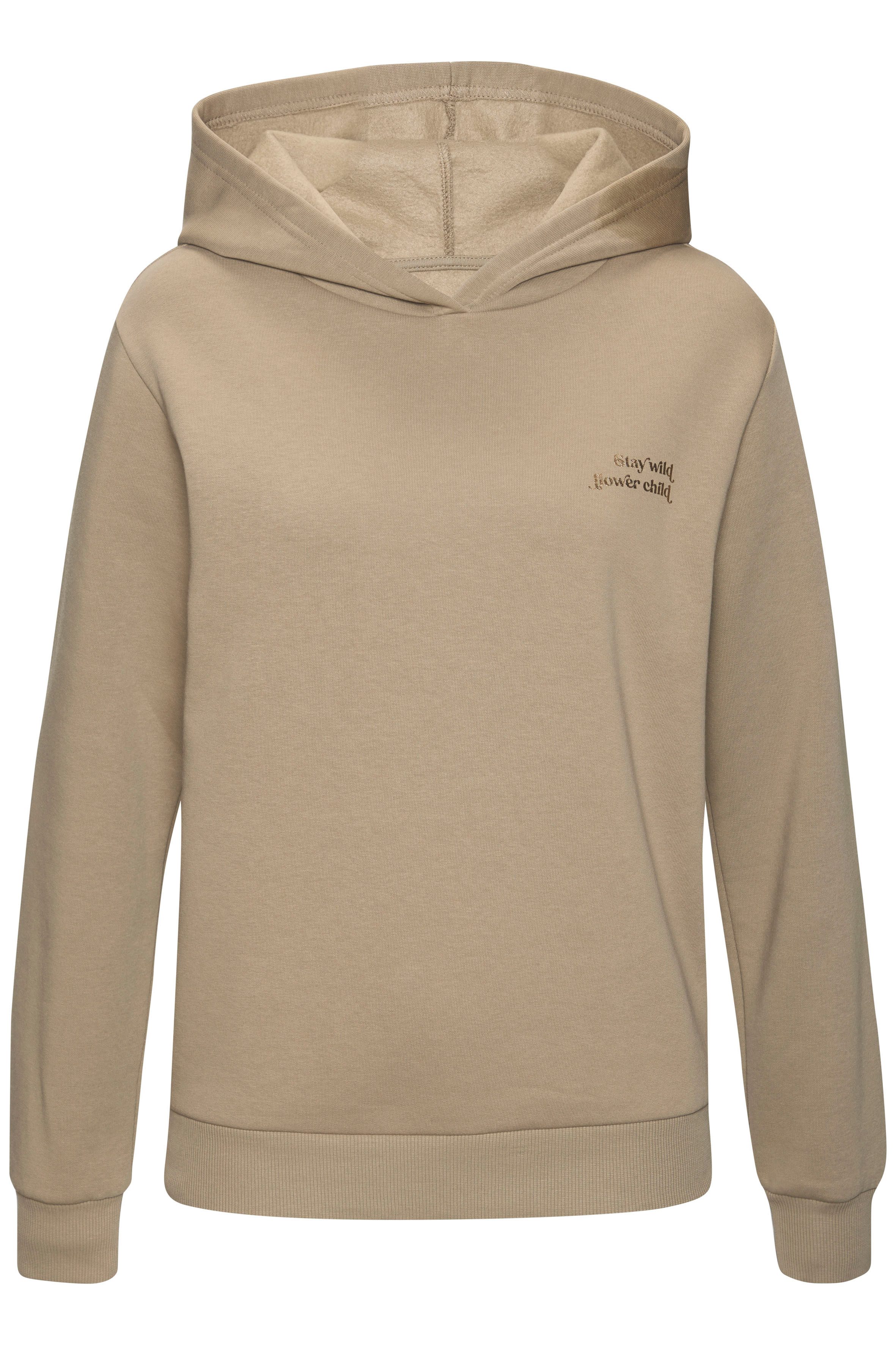LASCANA Kapuzenpullover mit glänzendem Druck, Loungewear. € 44,99
