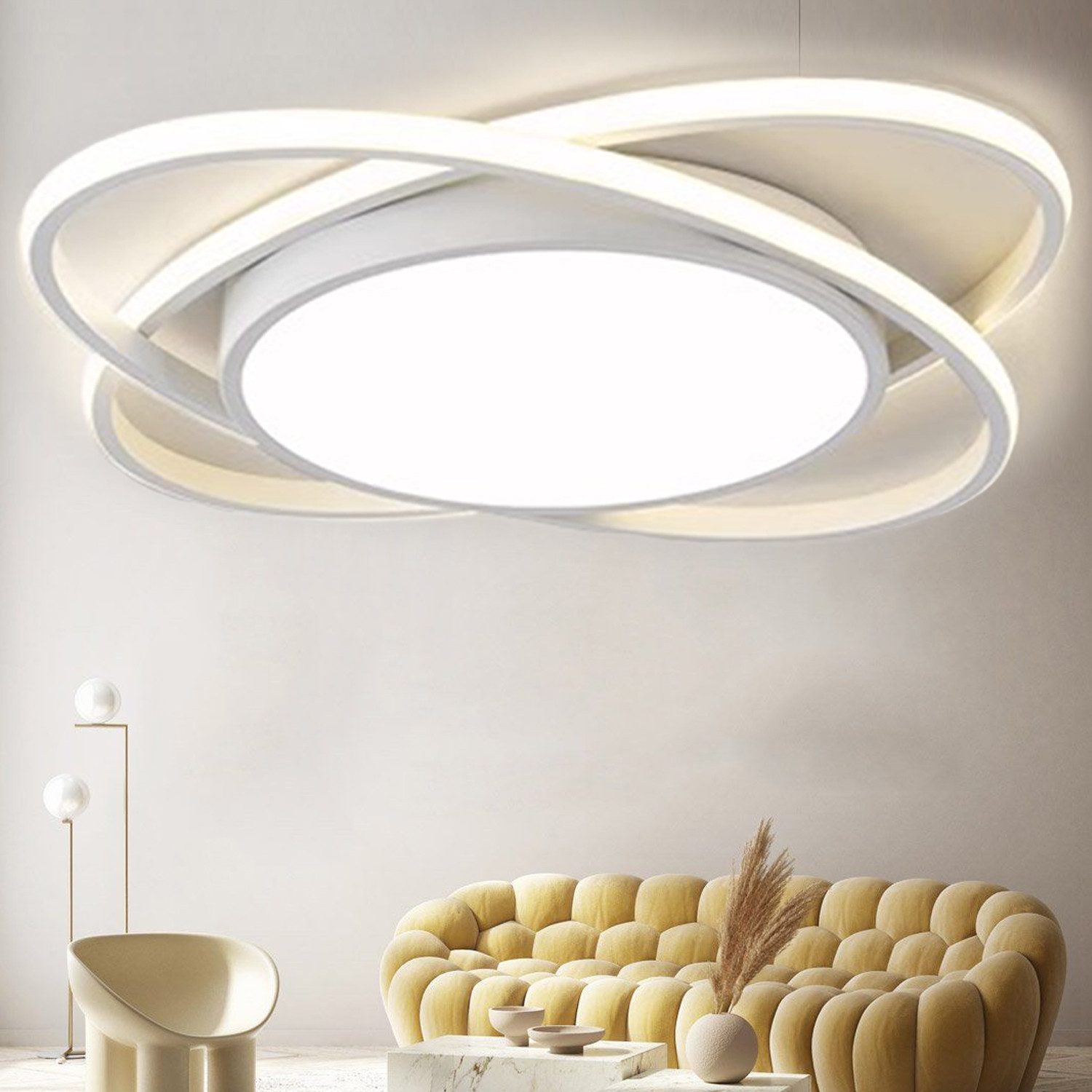 ibettertec Deckenleuchten LED Deckenlampe Ø40cm,Dimmbar mit günstig online kaufen