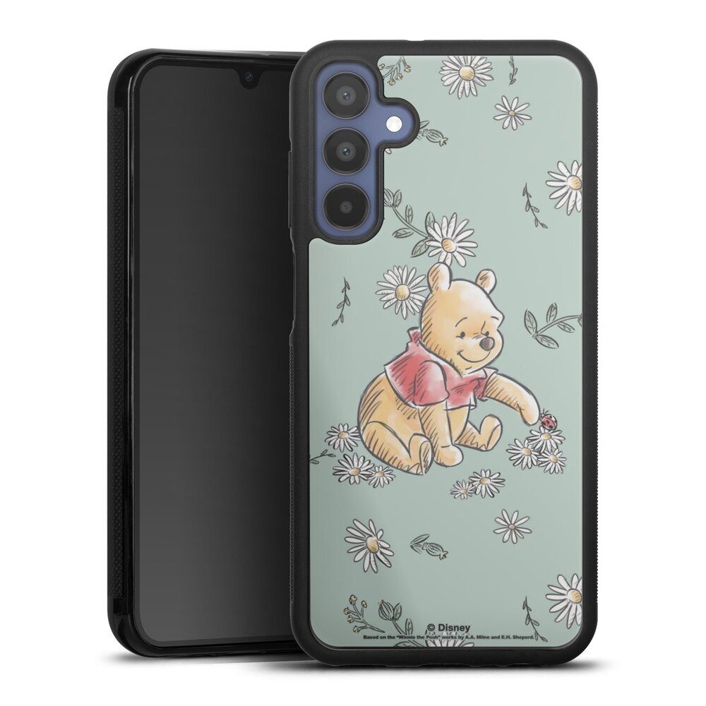 DeinDesign Handyhülle Winnie Puuh Disney Offizielles Lizenzprodukt Daisy and Bug Love, Samsung Galaxy A15 5G Gallery Case Glas Hülle