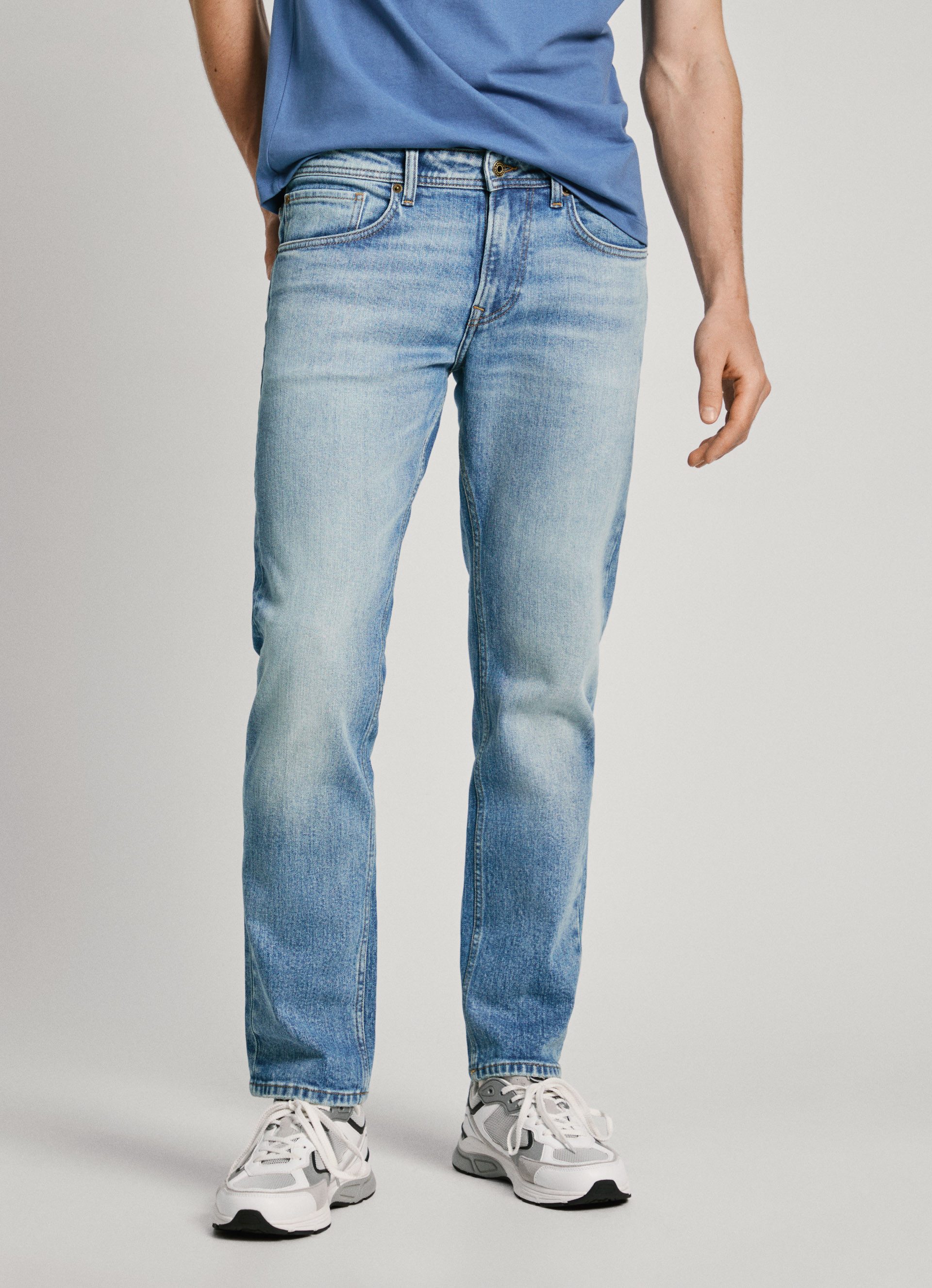 Pepe Jeans Straight-Jeans STRAIGHT JEANS mit geradem Bein günstig online kaufen