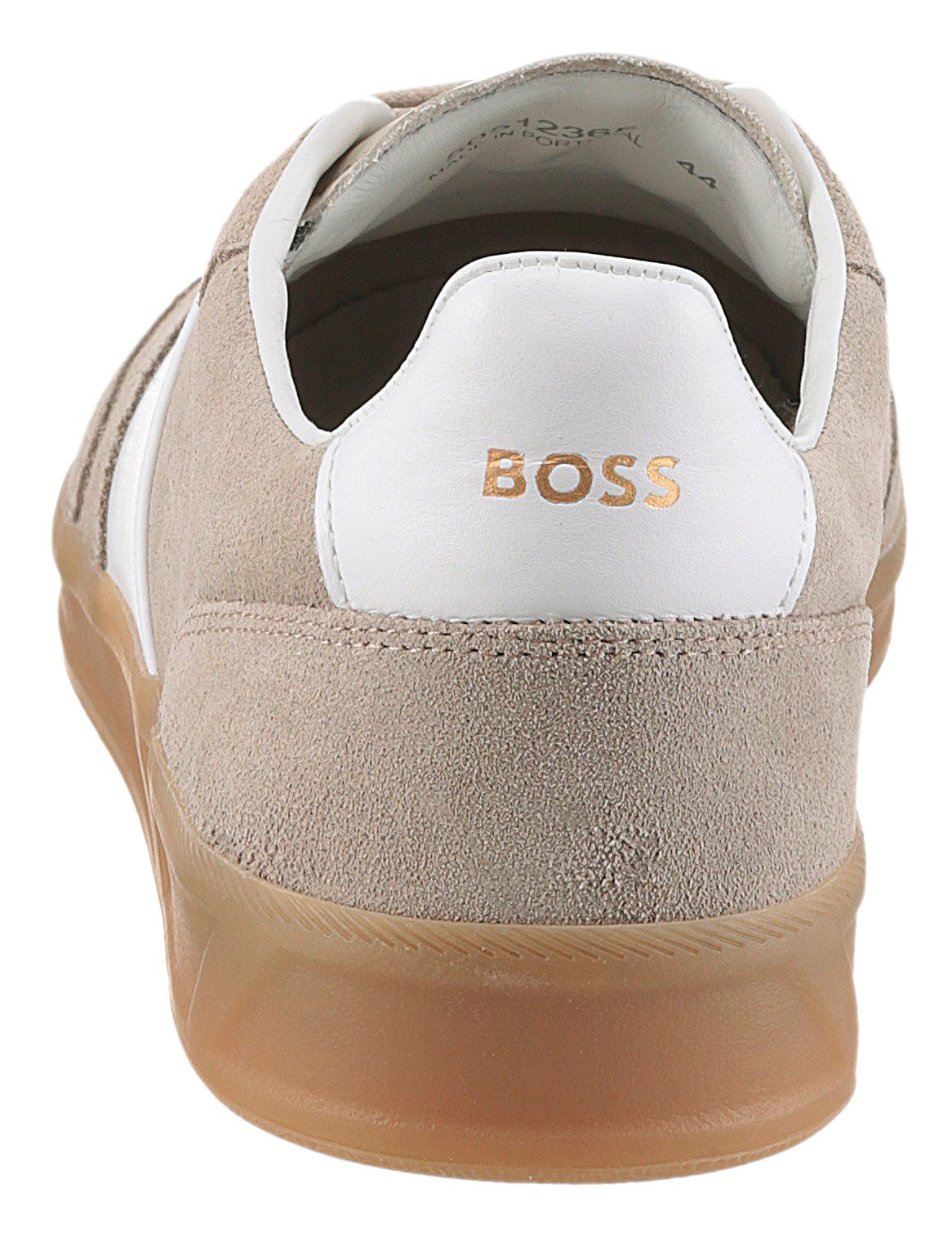 BOSS Brandon_tenn Sneaker mit Kontrastdetails, Freizeitschuh, günstig online kaufen