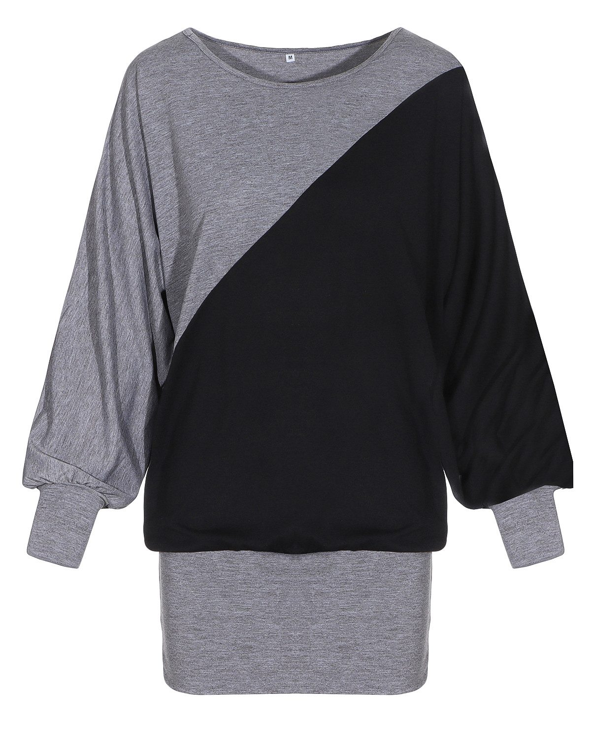 Mississhop Fledermauspullover Damen Bluse Longshirt Tunika günstig online kaufen