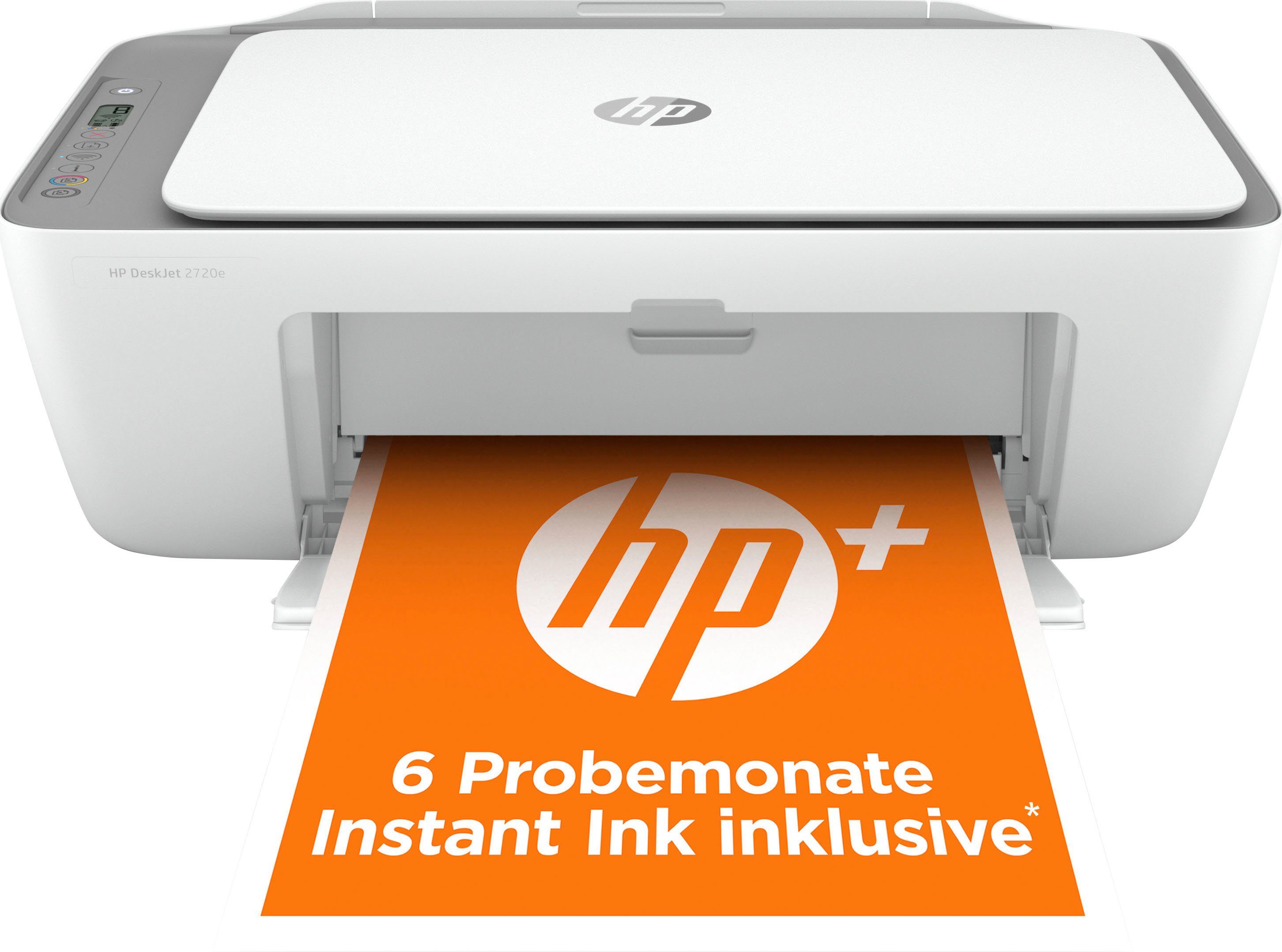 HP DeskJet 2720e Multifunktionsdrucker, (Bluetooth, WLAN (Wi-Fi), 6 Monate gratis Drucken mit HP Instant Ink inklusive)