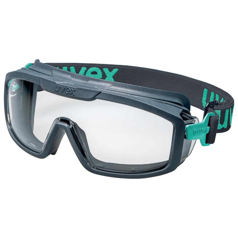 Uvex Arbeitsschutzbrille uvex i-guard+ planet 9143297 Vollsichtbrille Grau, Blau