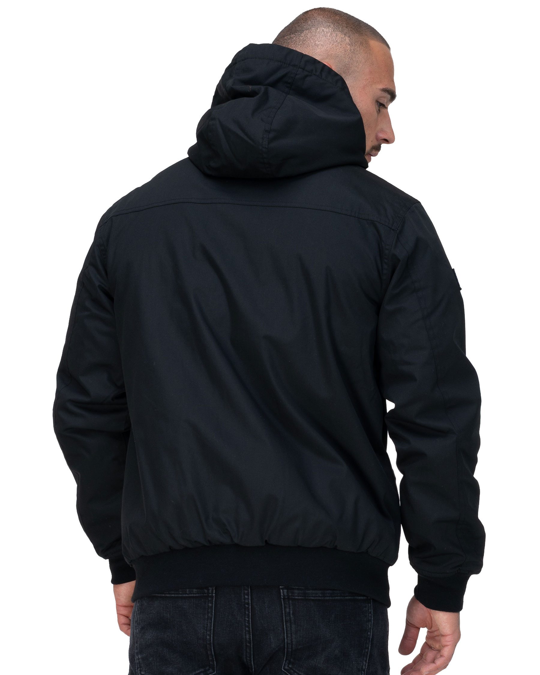 Lonsdale Fleecejacke Lonsdale Herren Jacke Dunster (Packung, 1 Jacke) mit Kapuze – Bild 5 von 5